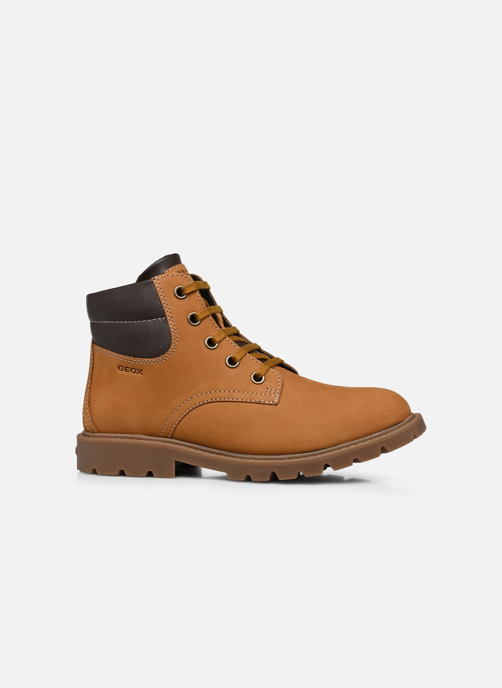 Bottines J Shaylax Boy jaune Geox Bottines J Shaylax Boy jaune YELLOW/BROWN