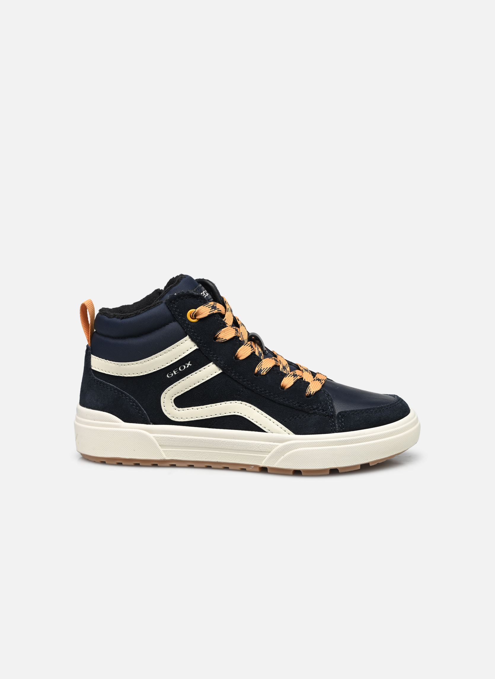 Knöchelhohe Sneaker J WEEMBLE BOY jungen blau Geox Knöchelhohe Sneaker J WEEMBLE BOY jungen blau BLEU MARINE / JAUNE