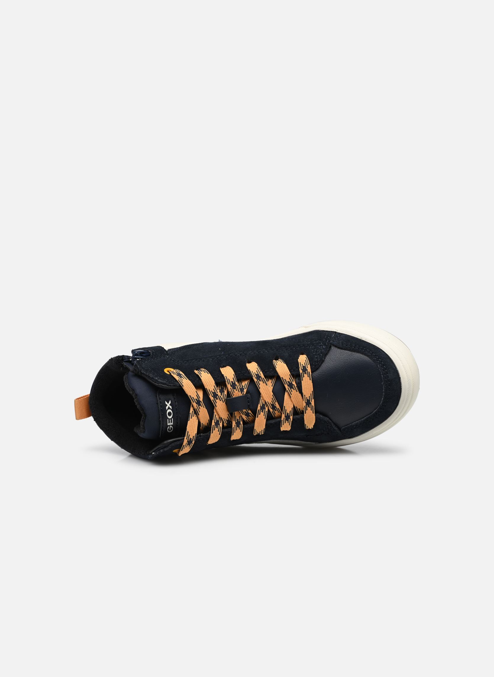 Knöchelhohe Sneaker J WEEMBLE BOY jungen blau Geox Knöchelhohe Sneaker J WEEMBLE BOY jungen blau BLEU MARINE / JAUNE