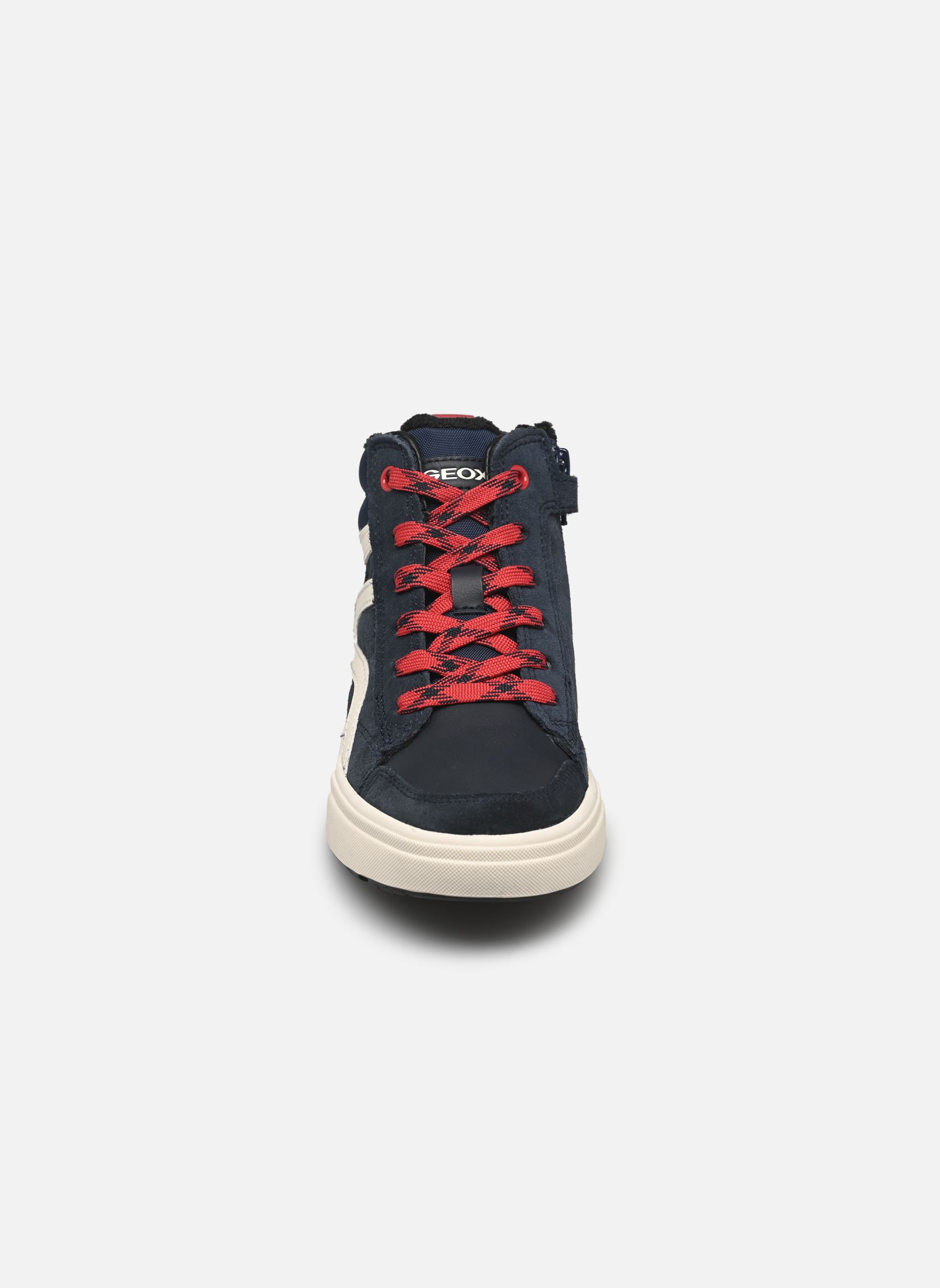 Knöchelhohe Sneaker J WEEMBLE BOY jungen blau Geox Knöchelhohe Sneaker J WEEMBLE BOY jungen blau Bleu Marine / Rouge