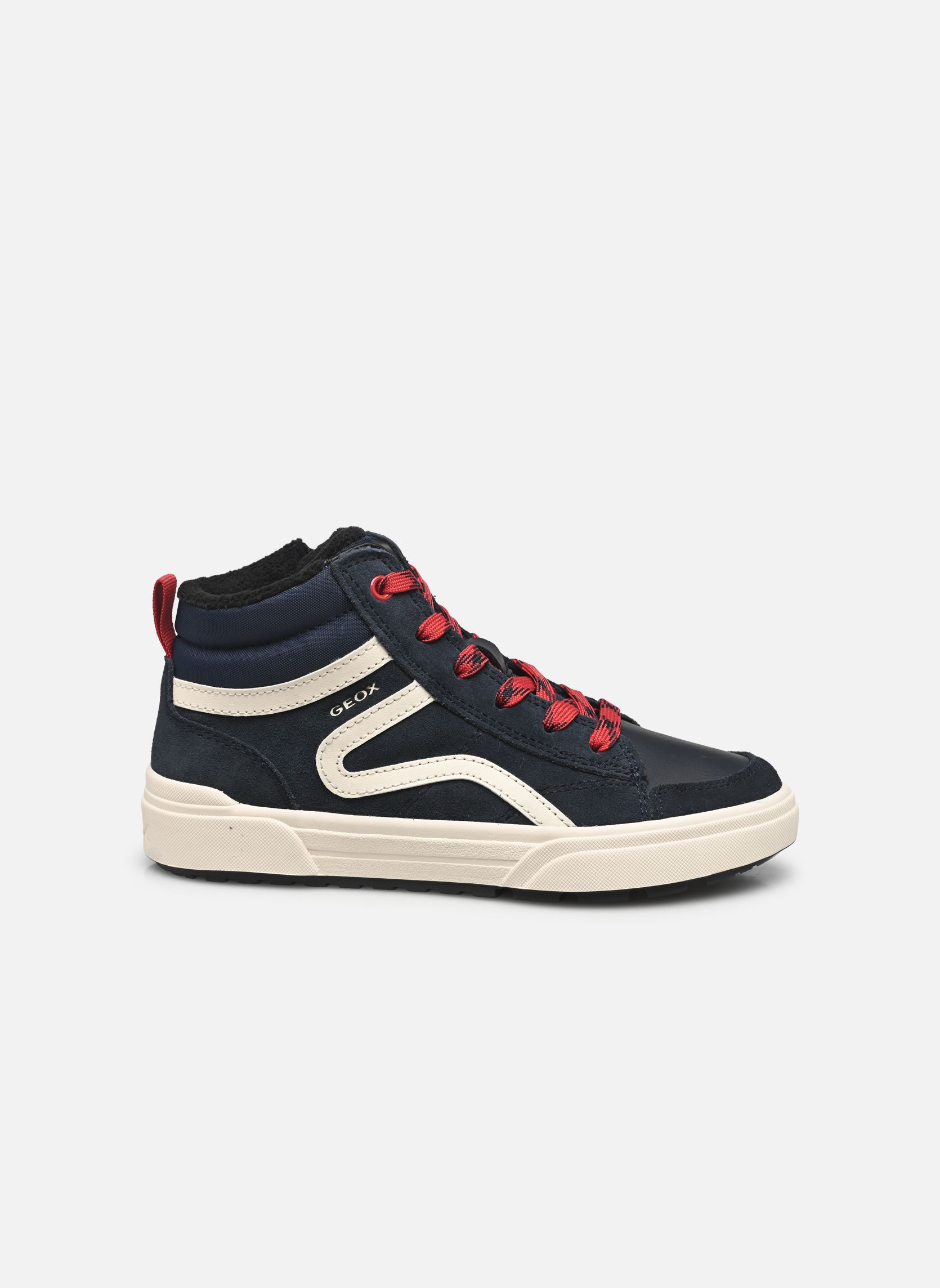Knöchelhohe Sneaker J WEEMBLE BOY jungen blau Geox Knöchelhohe Sneaker J WEEMBLE BOY jungen blau Bleu Marine / Rouge