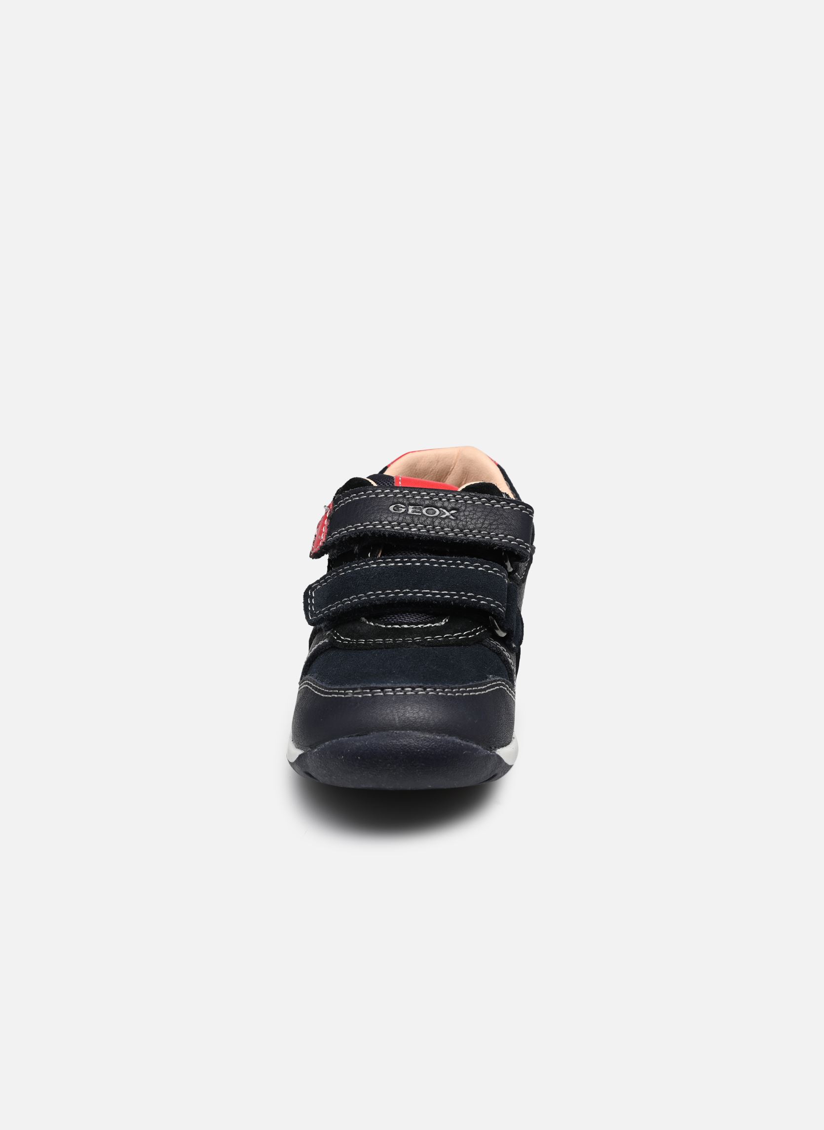Knöchelhohe Sneaker B EACH GARÇON jungen blau Geox Knöchelhohe Sneaker B EACH GARÇON jungen blau BLEU MARINE / ROUGE
