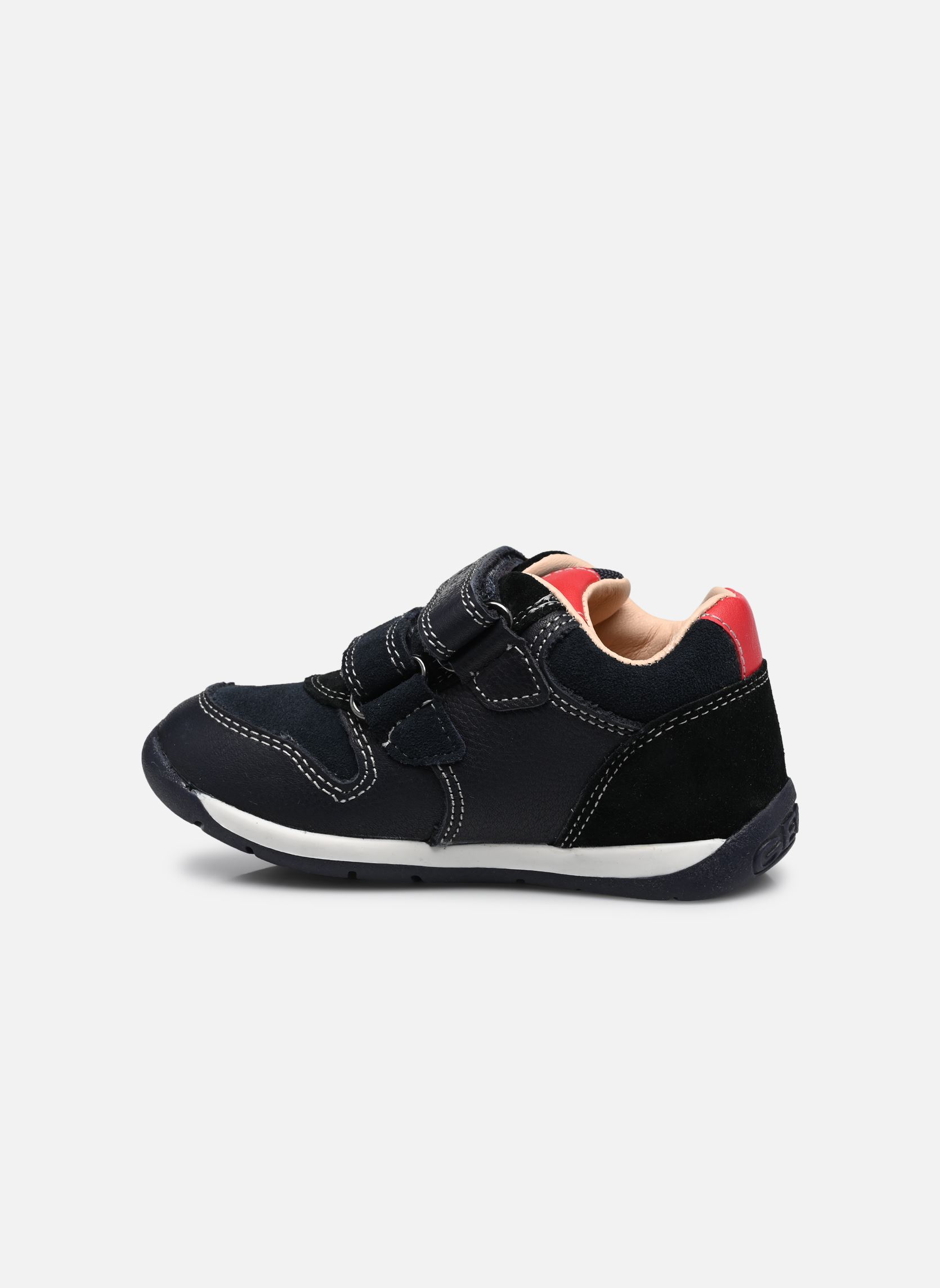 Knöchelhohe Sneaker B EACH GARÇON jungen blau Geox Knöchelhohe Sneaker B EACH GARÇON jungen blau BLEU MARINE / ROUGE