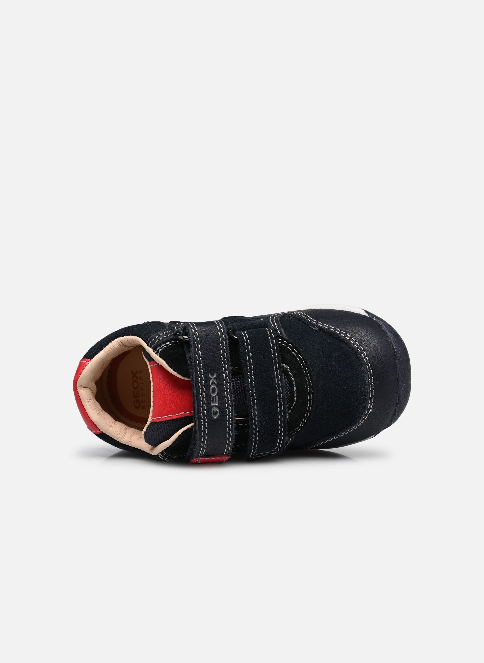 Knöchelhohe Sneaker B EACH GARÇON jungen blau Geox Knöchelhohe Sneaker B EACH GARÇON jungen blau BLEU MARINE / ROUGE