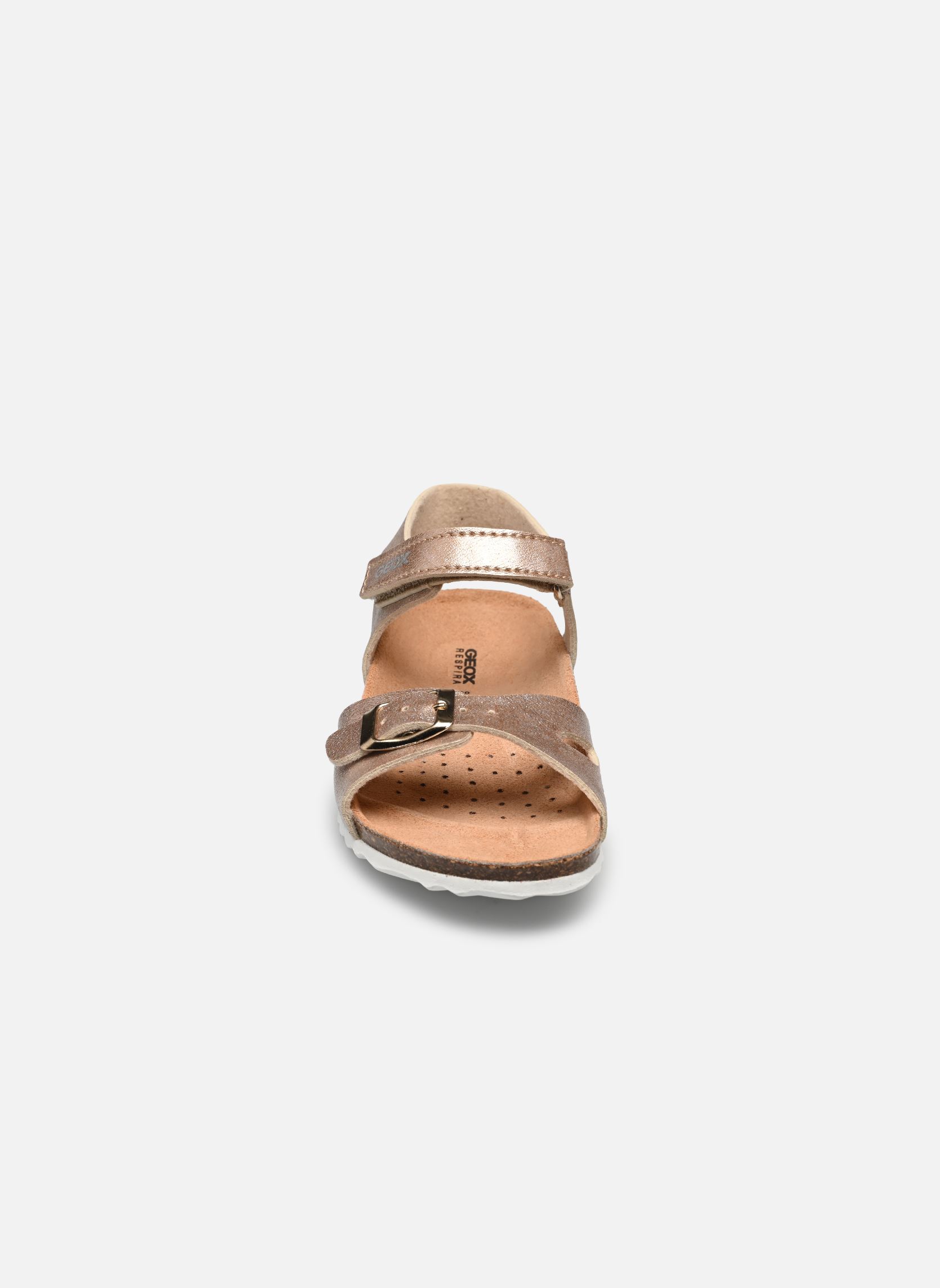 Sandalen J ADRIEL GIRL meisjes goud en brons Geox Sandalen J ADRIEL GIRL meisjes goud en brons Or Rose