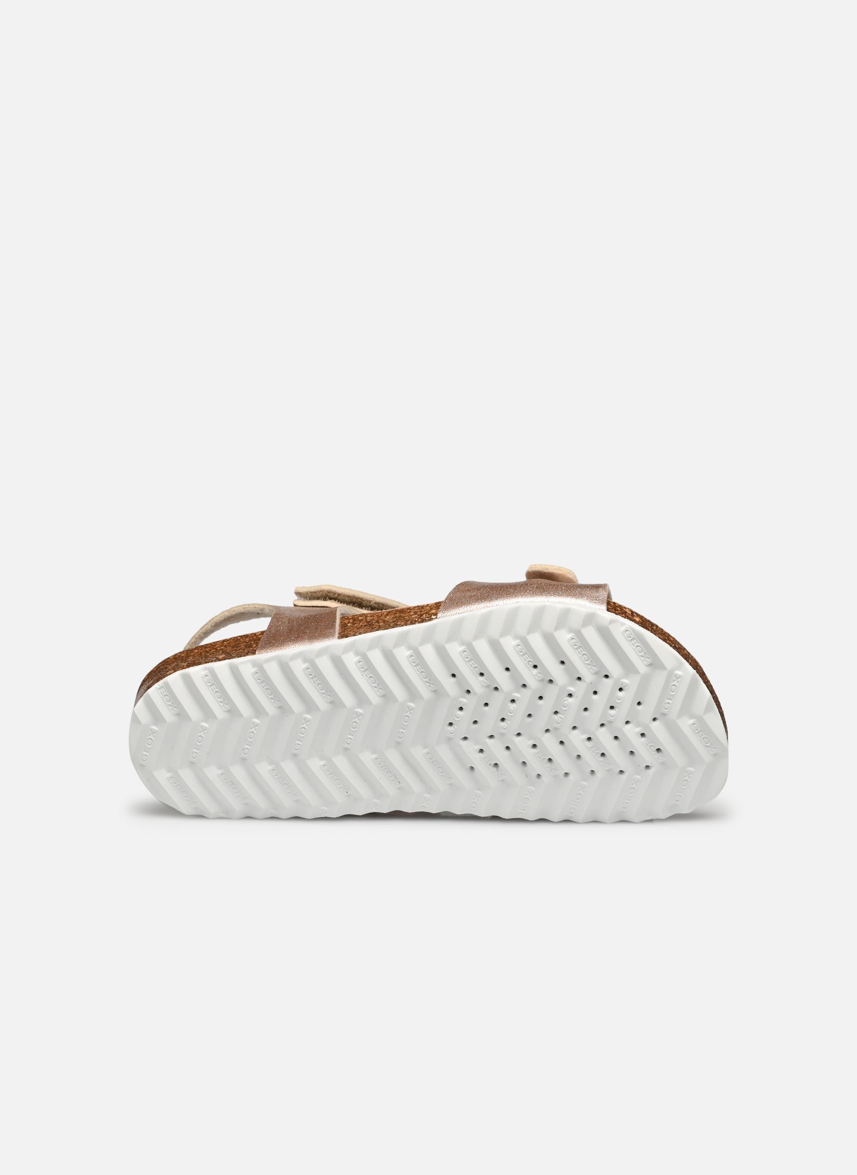 Sandalen J ADRIEL GIRL meisjes goud en brons Geox Sandalen J ADRIEL GIRL meisjes goud en brons Or Rose