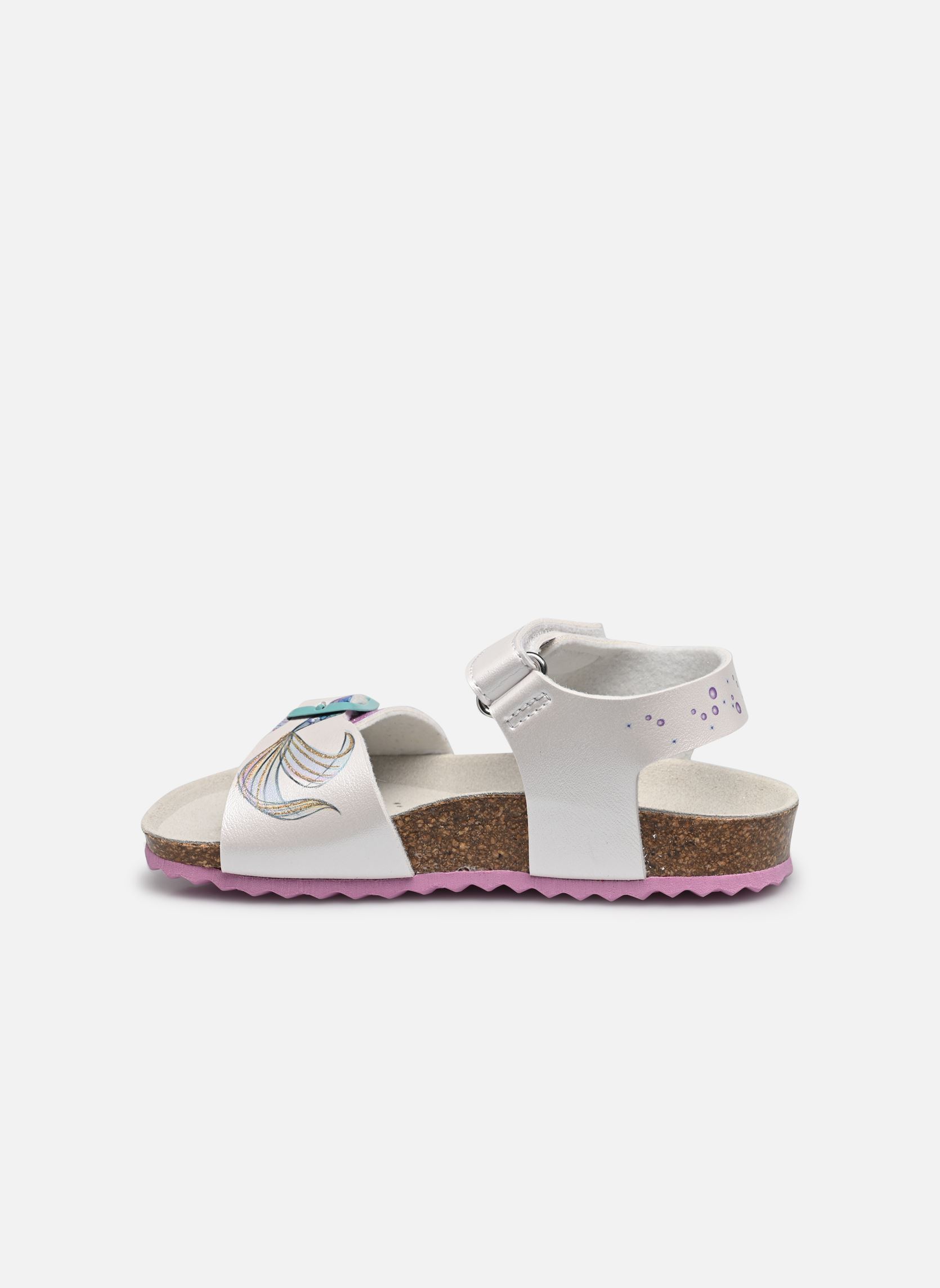 Sandalen J ADRIEL GIRL mädchen weiß Geox Sandalen J ADRIEL GIRL mädchen weiß White/Aquamarine