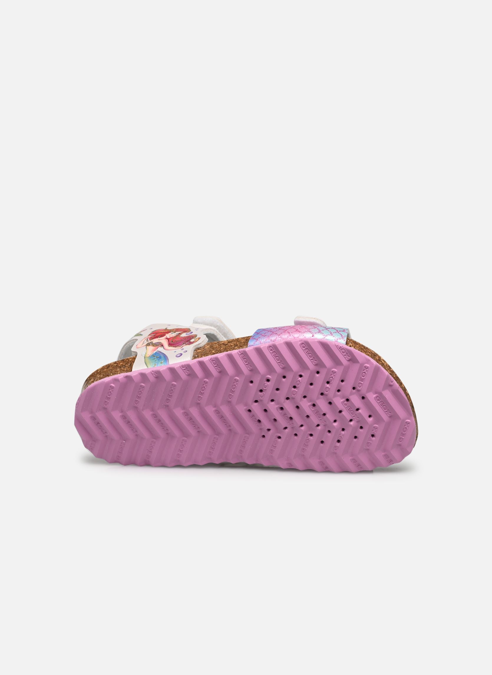 Sandalen J ADRIEL GIRL mädchen weiß Geox Sandalen J ADRIEL GIRL mädchen weiß White/Aquamarine