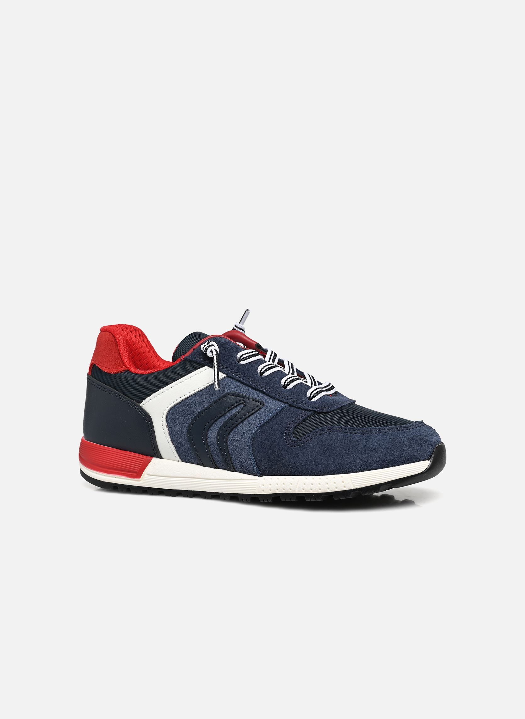 Baskets basses J ALBEN BOY garçon bleu Geox Baskets basses J ALBEN BOY garçon bleu Bleu Marine / Avio 2