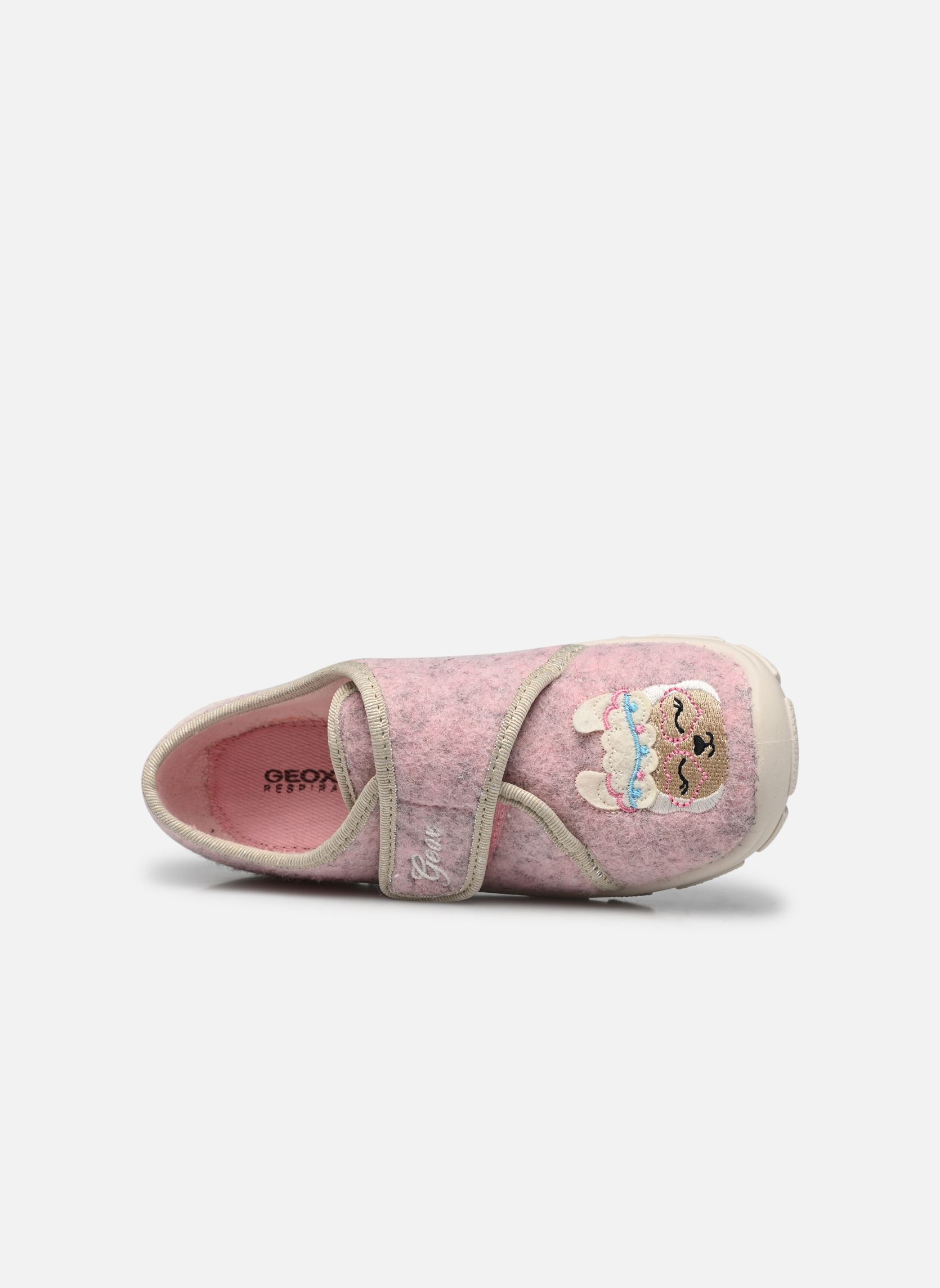Zuecos y mules J NYMEL GIRL niña rosa Geox Zuecos y mules J NYMEL GIRL niña rosa PINK/LT IVORY