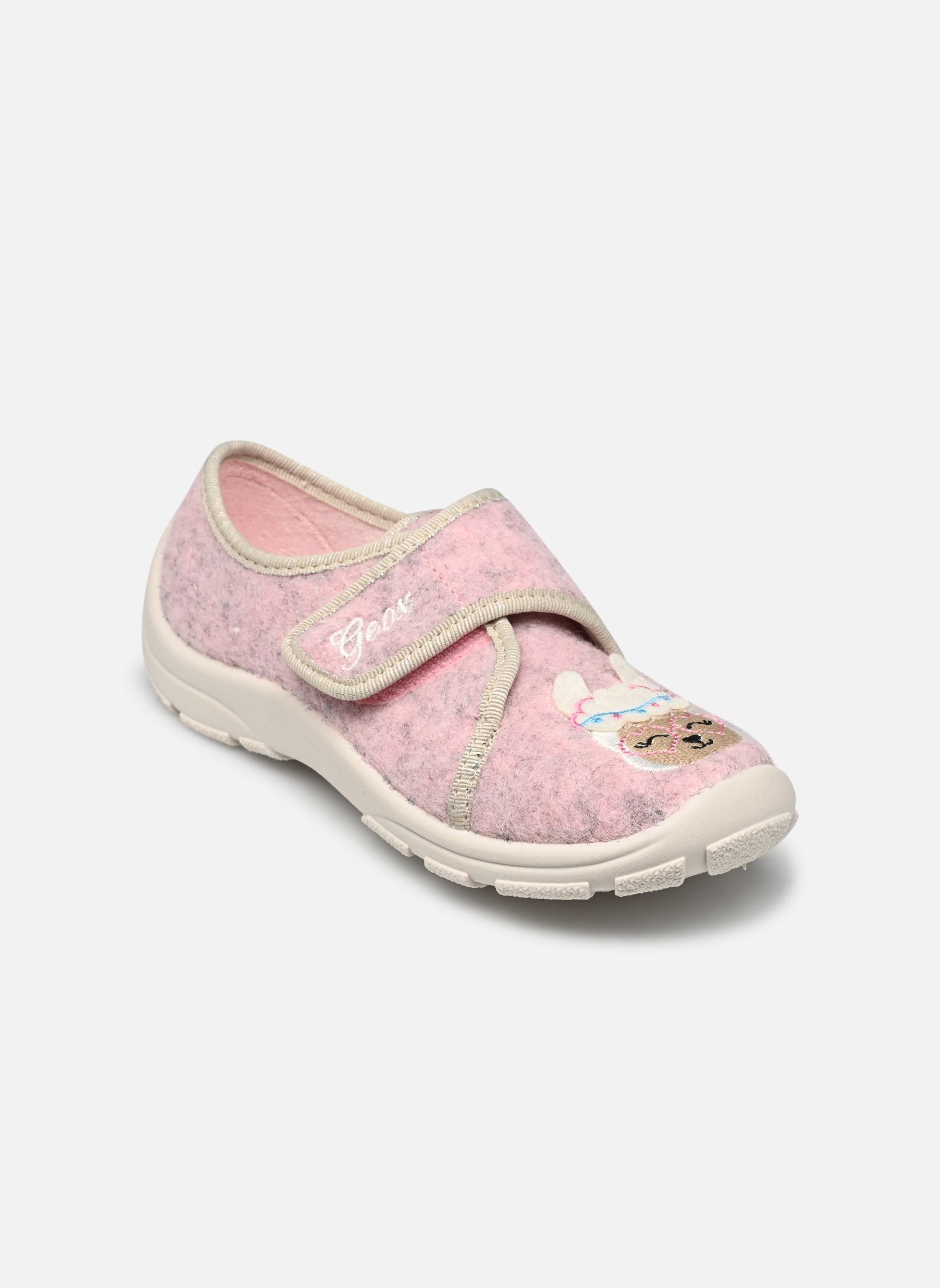 Zuecos y mules J NYMEL GIRL niña rosa Geox Zuecos y mules J NYMEL GIRL niña rosa PINK/LT IVORY