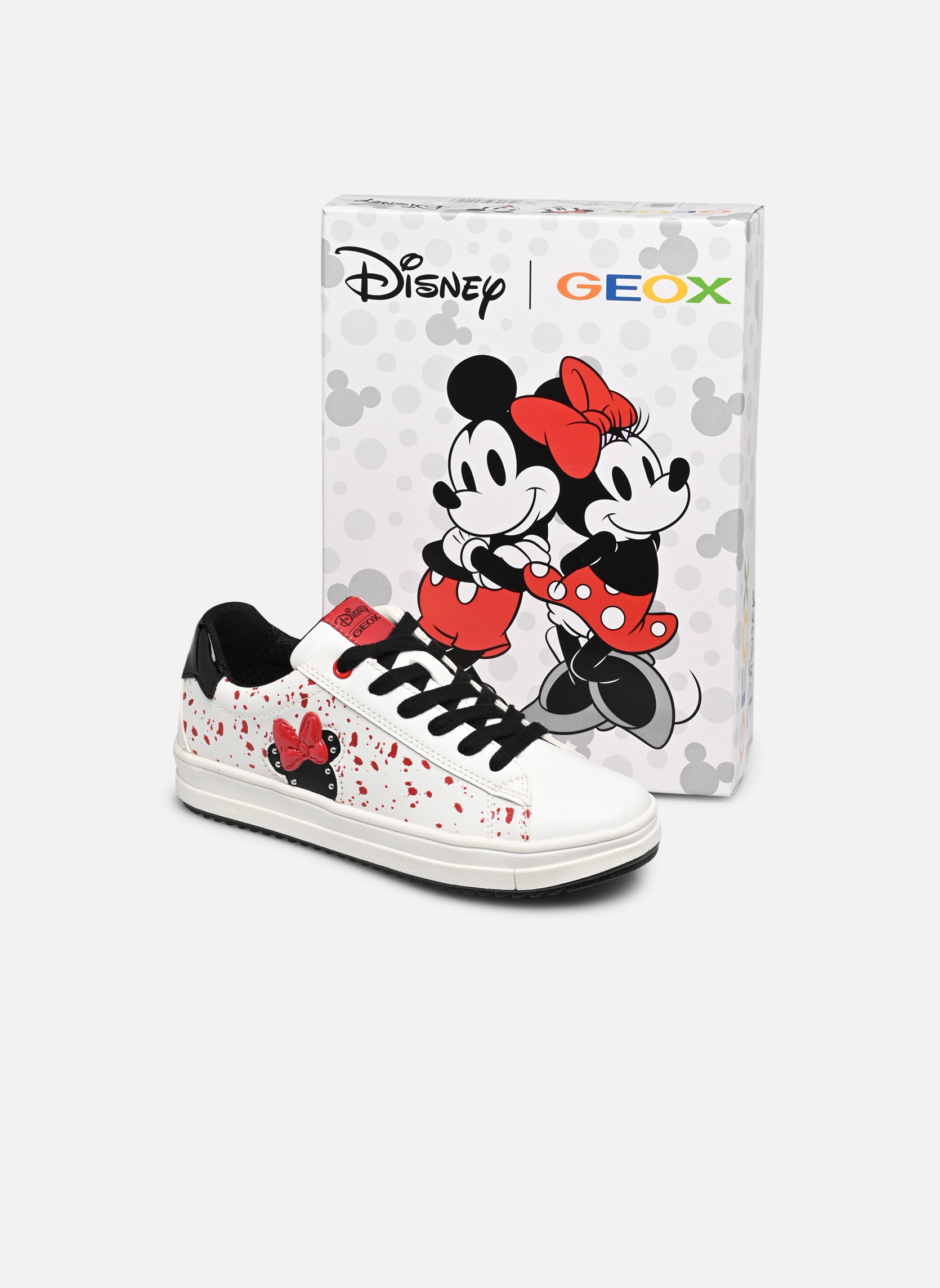 Baskets basses J Rebecca Girl Disney fille noir Geox Baskets basses J Rebecca Girl Disney fille noir Blanc Noir