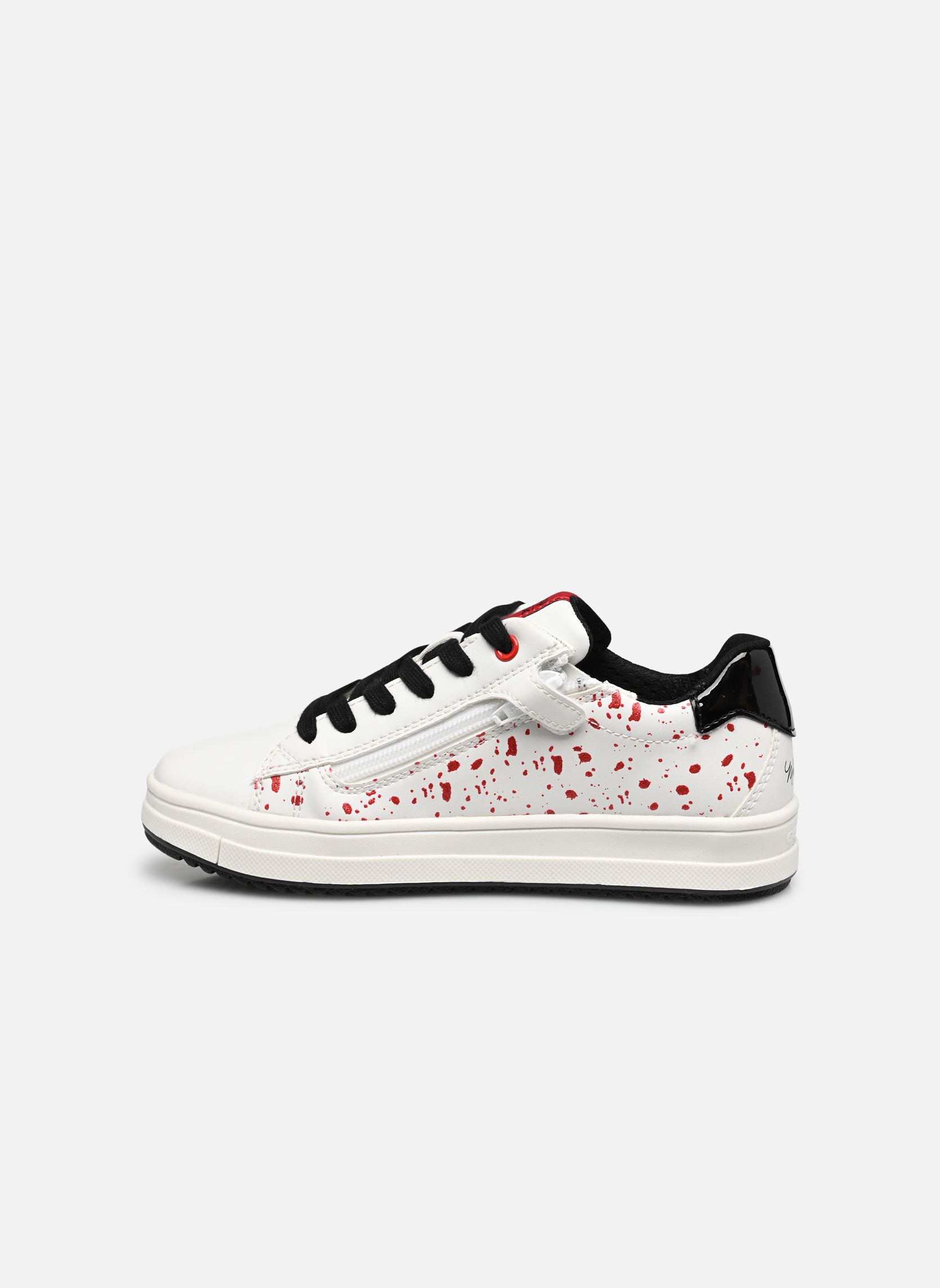 Baskets basses J Rebecca Girl Disney fille noir Geox Baskets basses J Rebecca Girl Disney fille noir Blanc Noir