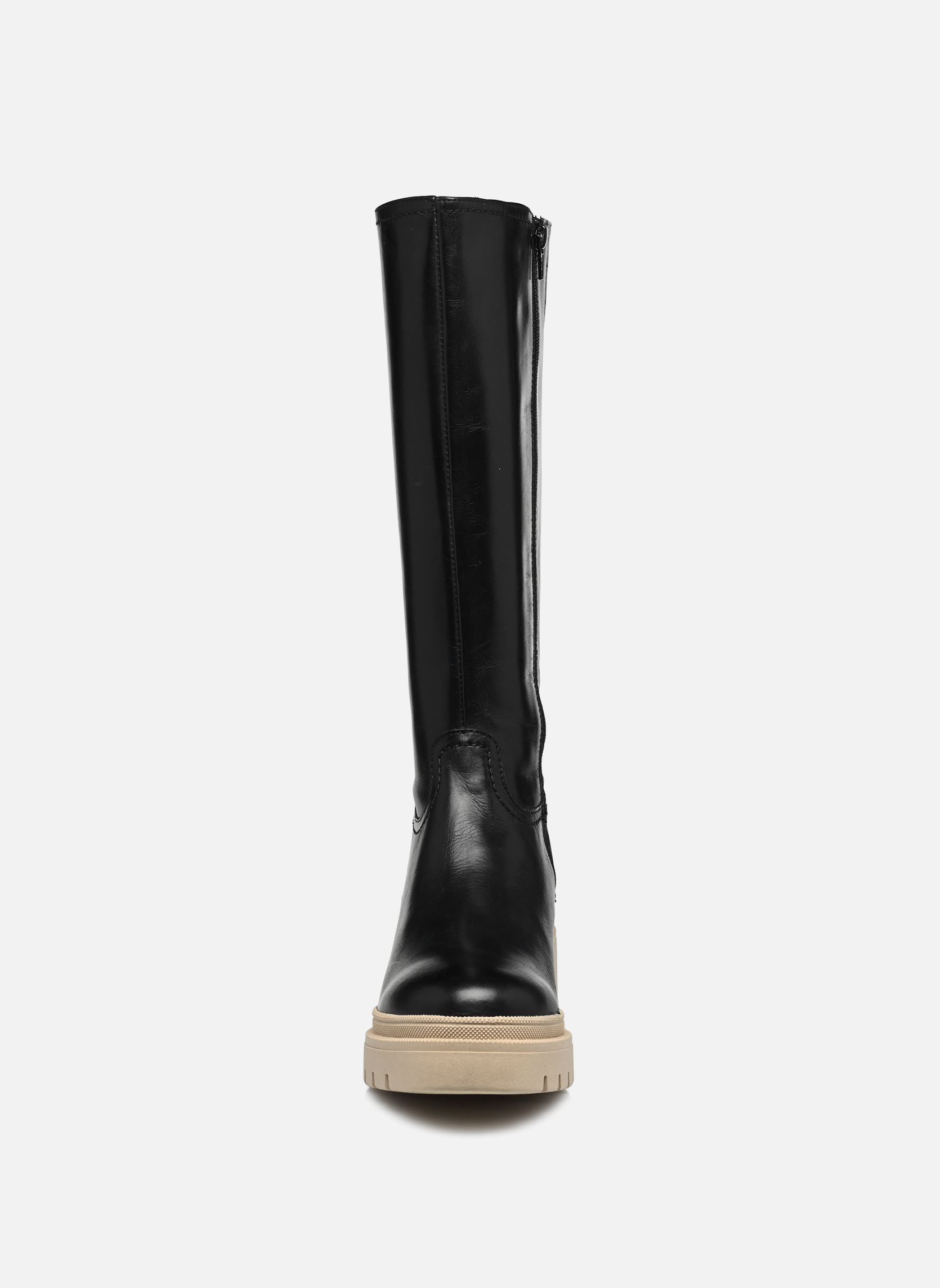 Stiefel 25640-39 damen schwarz Tamaris Stiefel 25640-39 damen schwarz BLK LEA./BEIGE