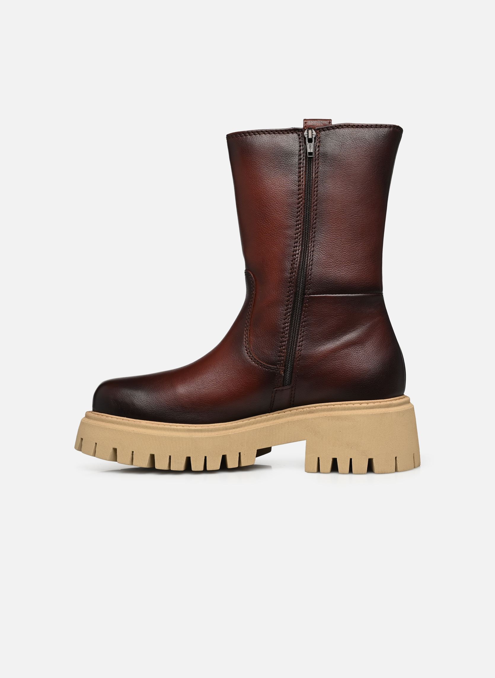 Niedrige Ankle Boots 25928-39 damen braun Tamaris Niedrige Ankle Boots 25928-39 damen braun CAFE/BEIGE