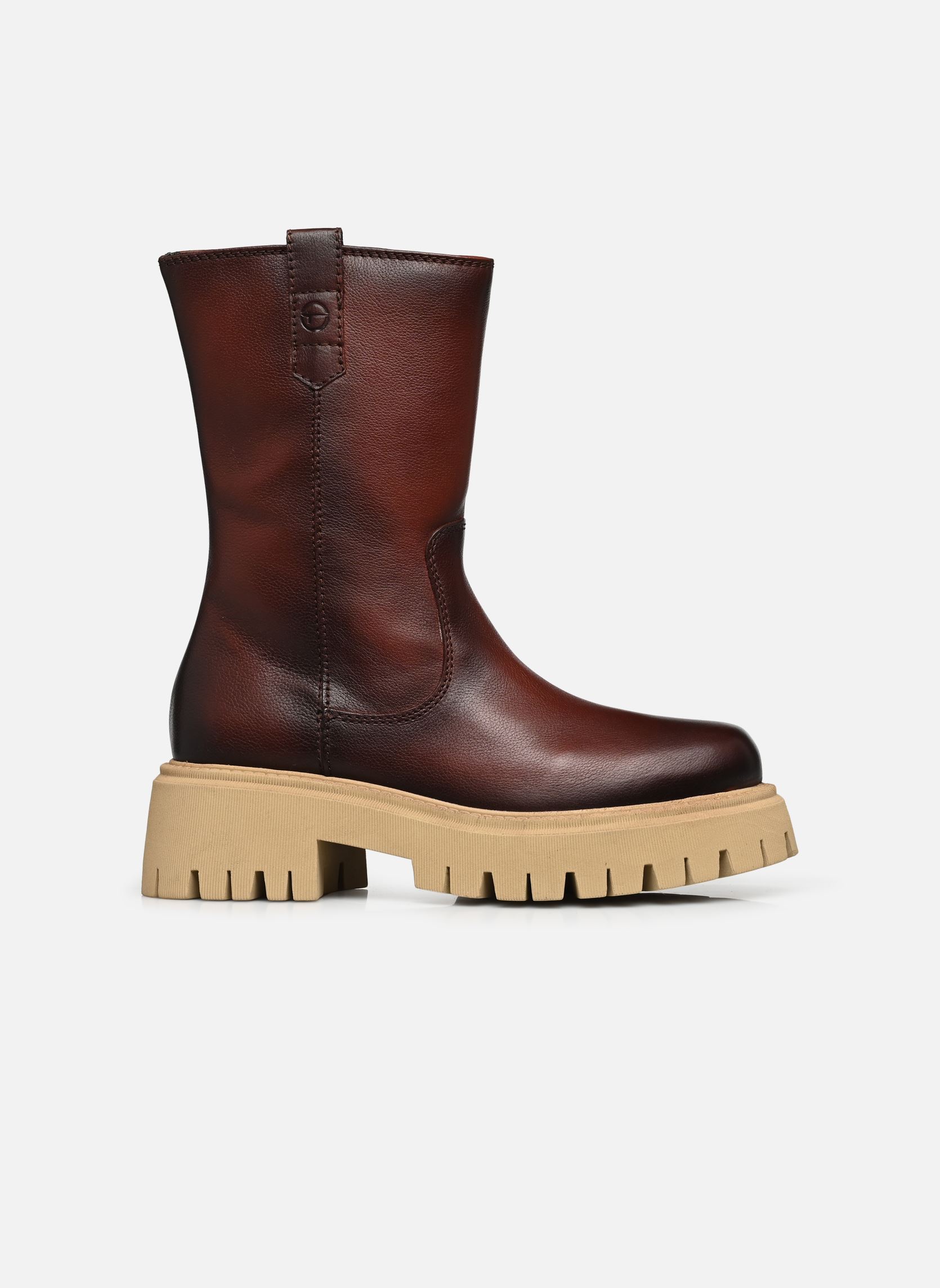 Niedrige Ankle Boots 25928-39 damen braun Tamaris Niedrige Ankle Boots 25928-39 damen braun CAFE/BEIGE