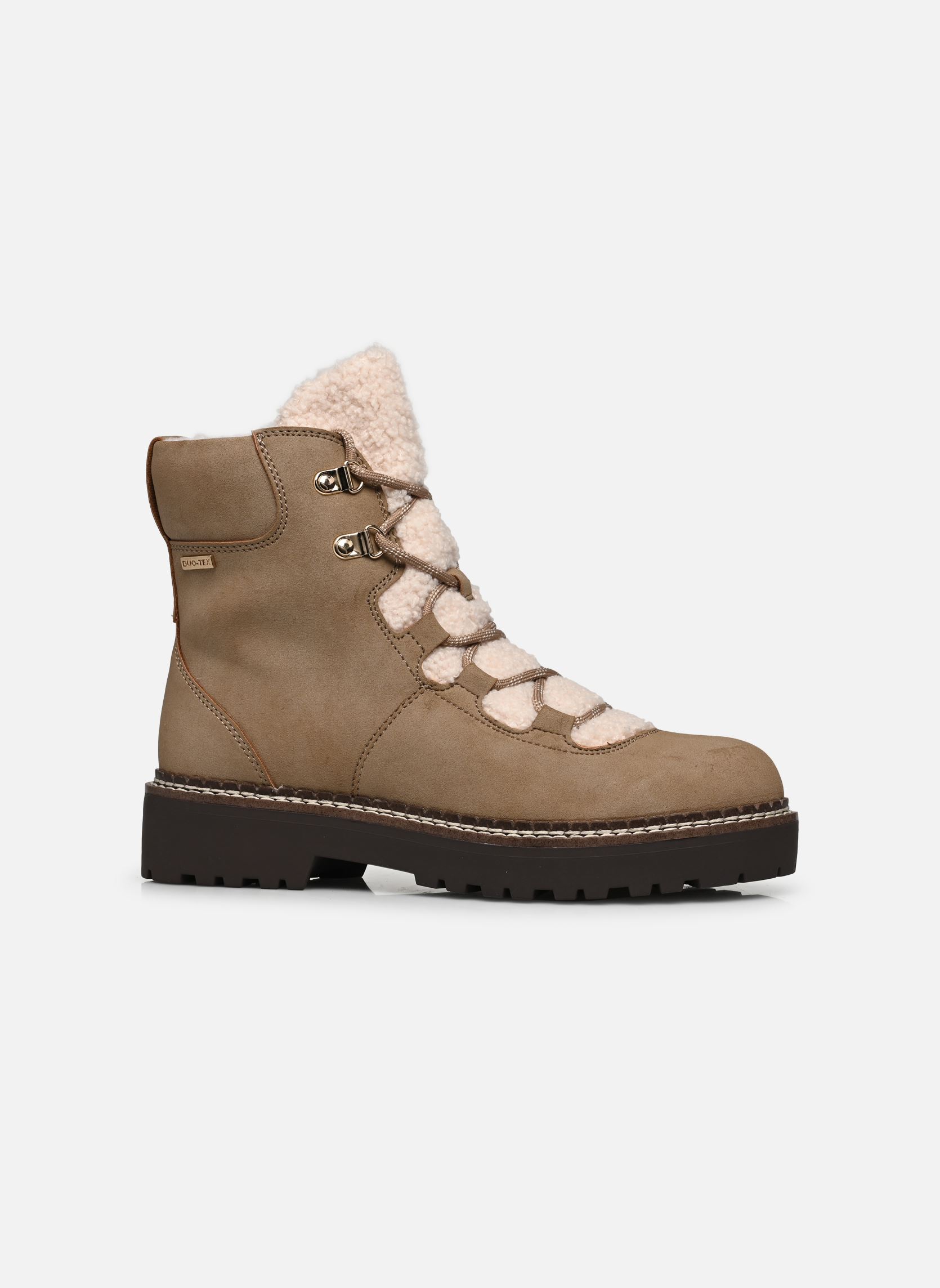 Bottines fourrées 26881-39 femme beige Tamaris Bottines fourrées 26881-39 femme beige TAUPE