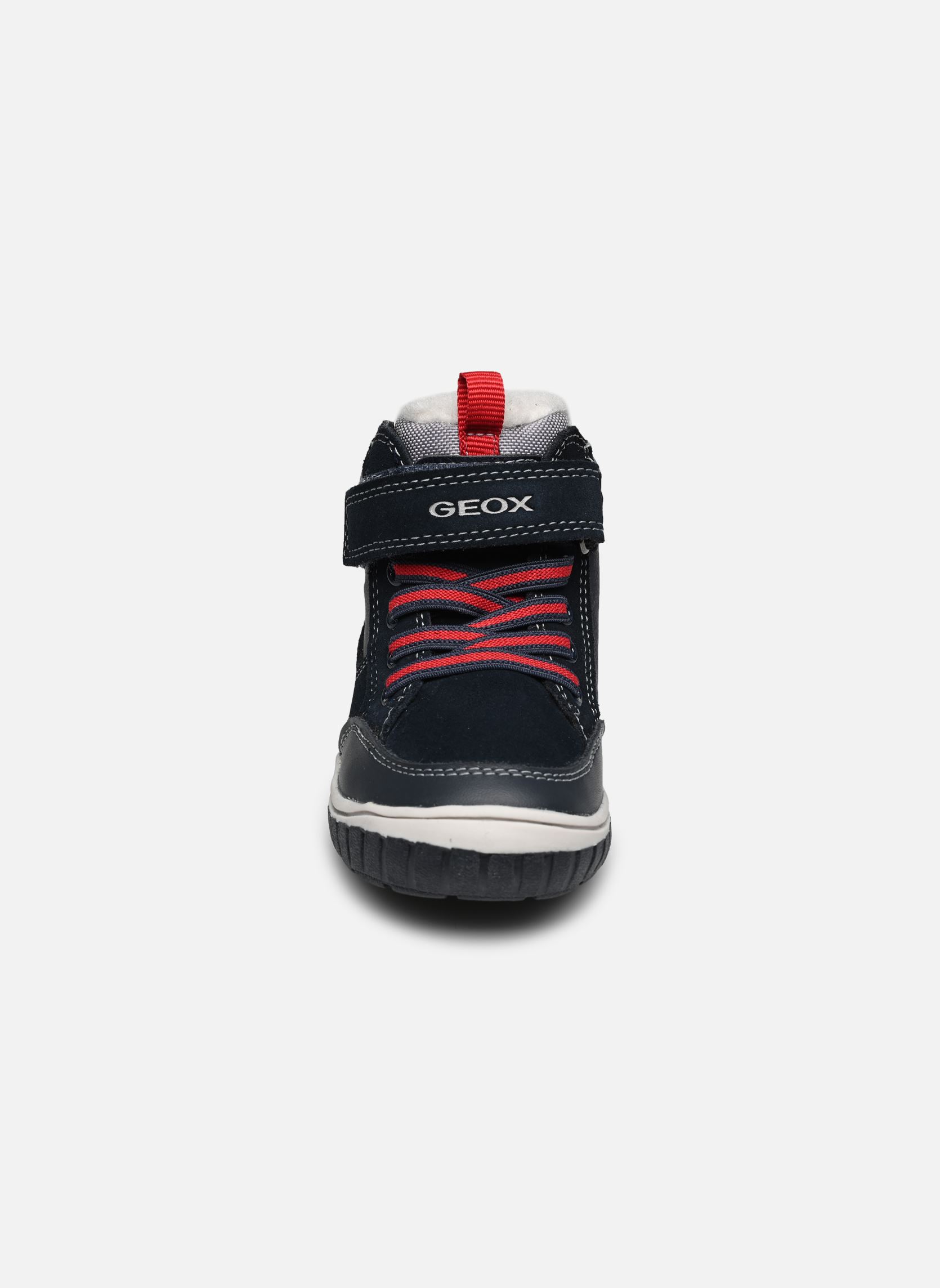 Baskets hautes B OMAR BOY WPF garçon bleu Geox Baskets hautes B OMAR BOY WPF garçon bleu Bleu Marine / Rouge