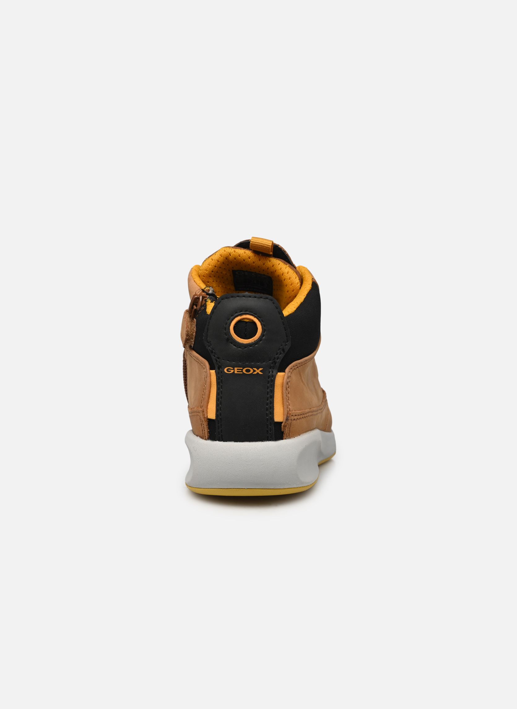 Stiefeletten / Ankle Boots J AERANTER BOY ABX jungen braun Geox Stiefeletten / Ankle Boots J AERANTER BOY ABX jungen braun Brown/Dk Yellow