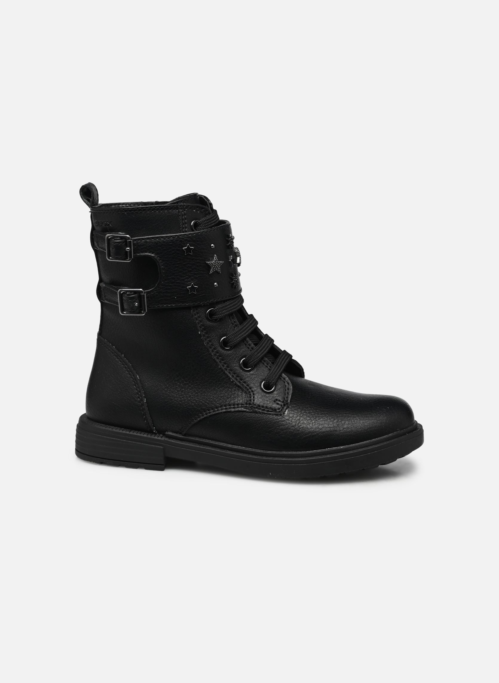Stiefeletten / Ankle Boots J ECLAIR GIRL N mädchen schwarz Geox Stiefeletten / Ankle Boots J ECLAIR GIRL N mädchen schwarz NOIR / MÉTALLIQUE N