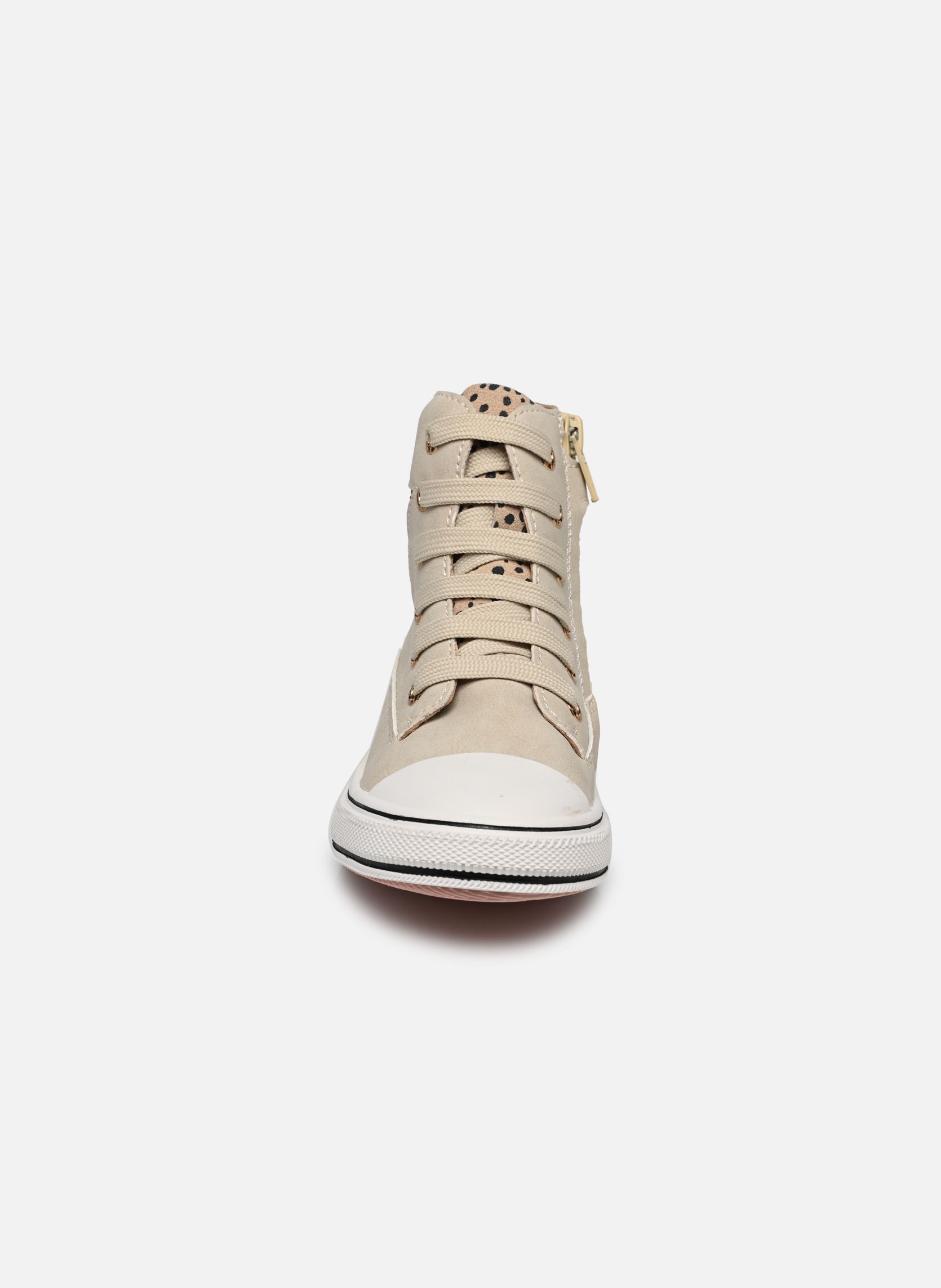 Baskets hautes Omera New fille beige Shoesme Baskets hautes Omera New fille beige BEIGE