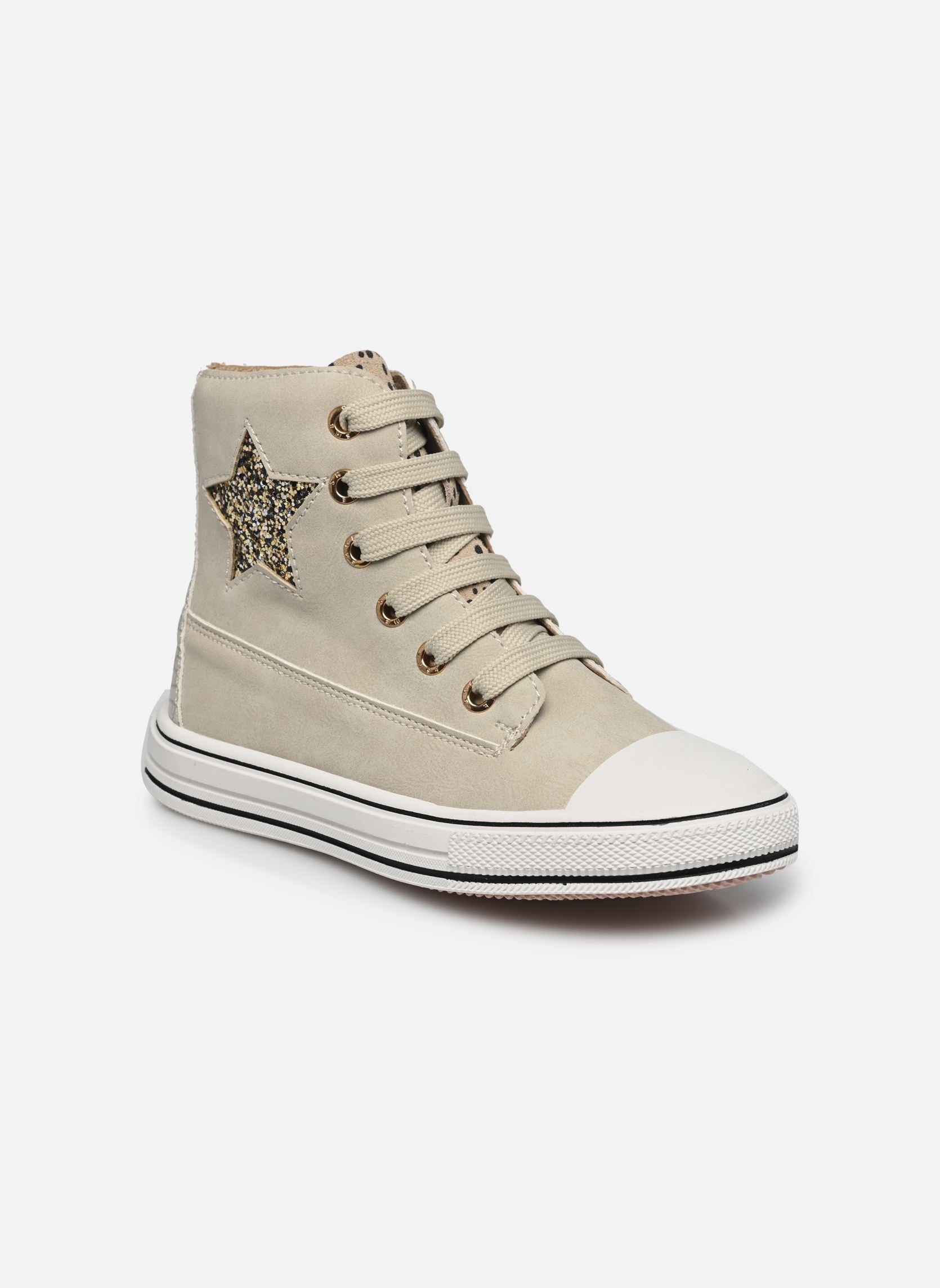 Baskets hautes Omera New fille beige Shoesme Baskets hautes Omera New fille beige BEIGE