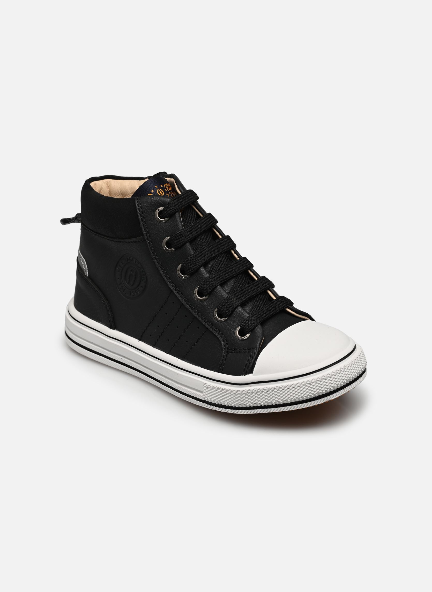 Knöchelhohe Sneaker Omero New jungen schwarz Shoesme Knöchelhohe Sneaker Omero New jungen schwarz NOIR