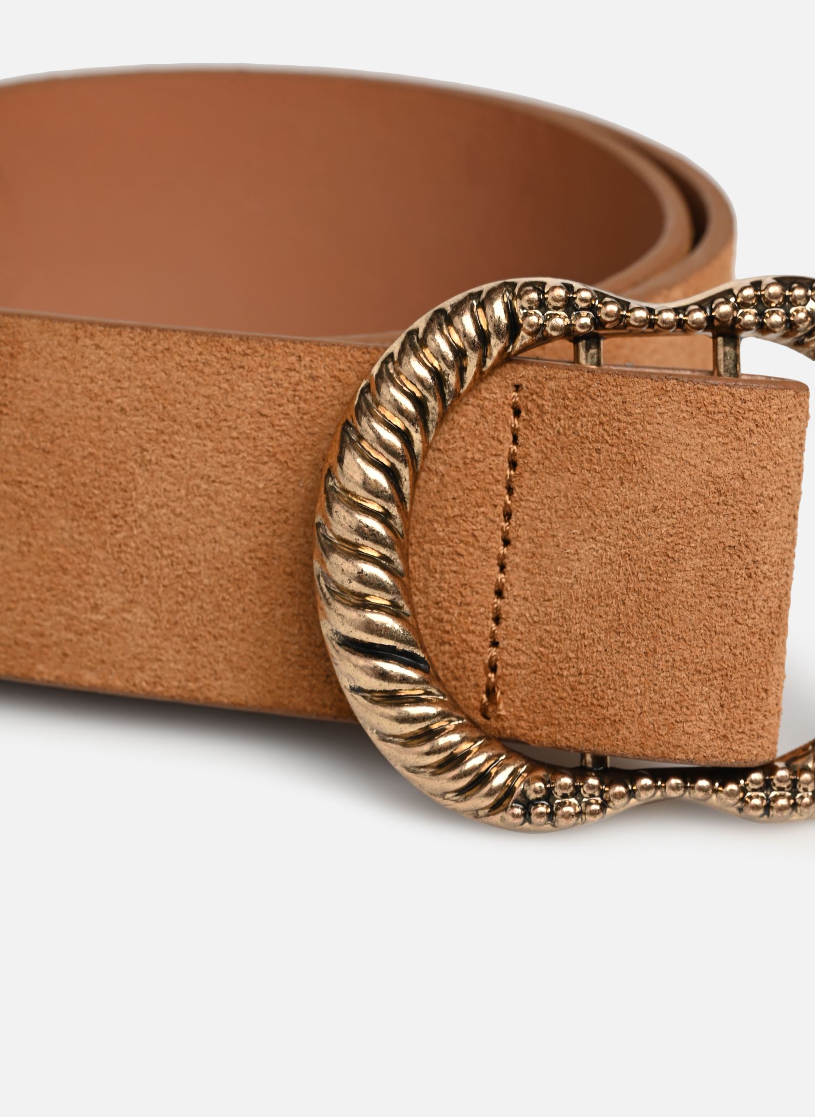 Riemen Nikka Suede Jeans Belt Fc dames bruin Pieces Riemen Nikka Suede Jeans Belt Fc dames bruin Cognac