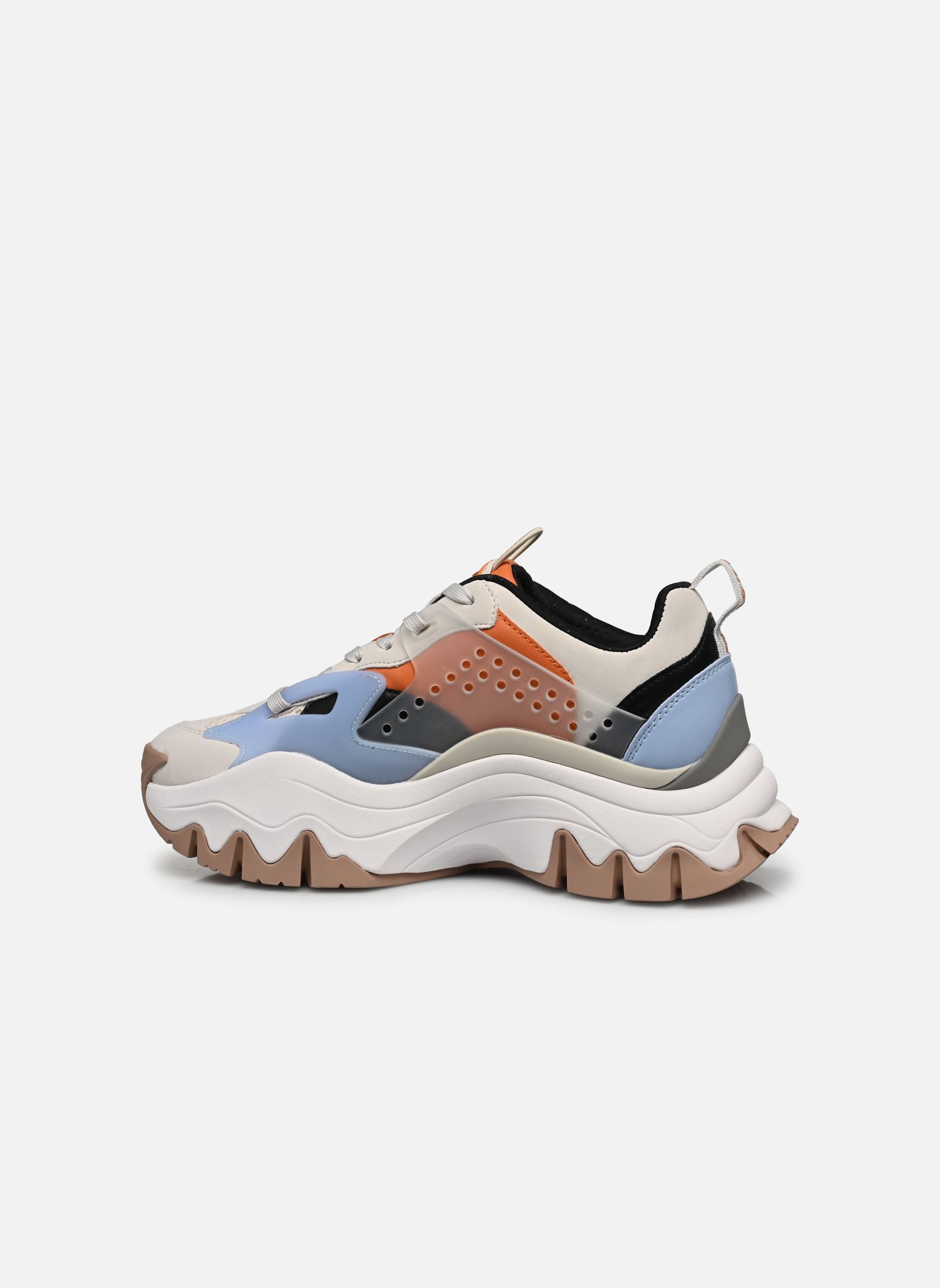Baskets basses TRAIL ONE femme multicolore Buffalo Baskets basses TRAIL ONE femme multicolore BEIGE/ORANGE/BLUE