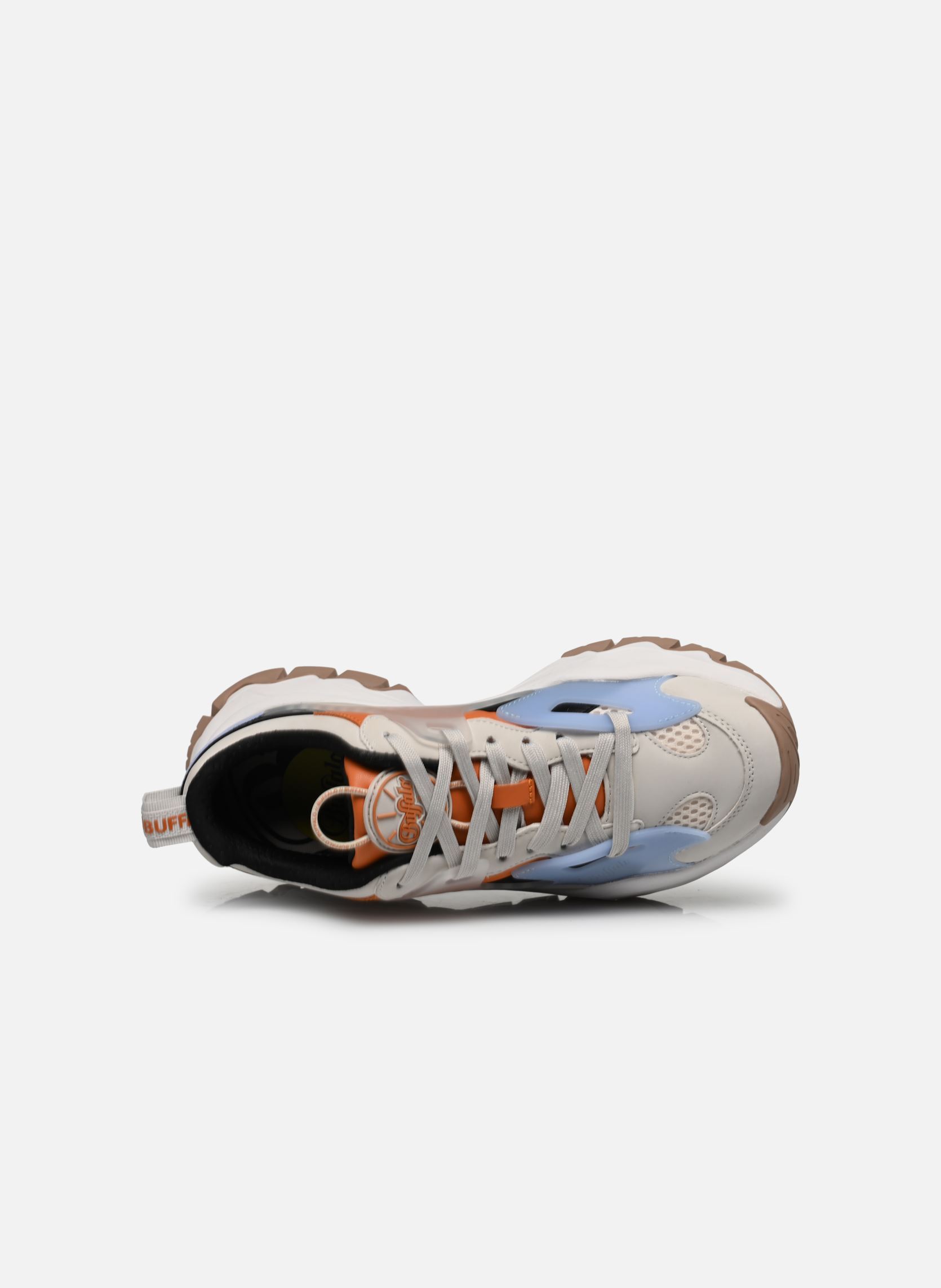 Baskets basses TRAIL ONE femme multicolore Buffalo Baskets basses TRAIL ONE femme multicolore BEIGE/ORANGE/BLUE