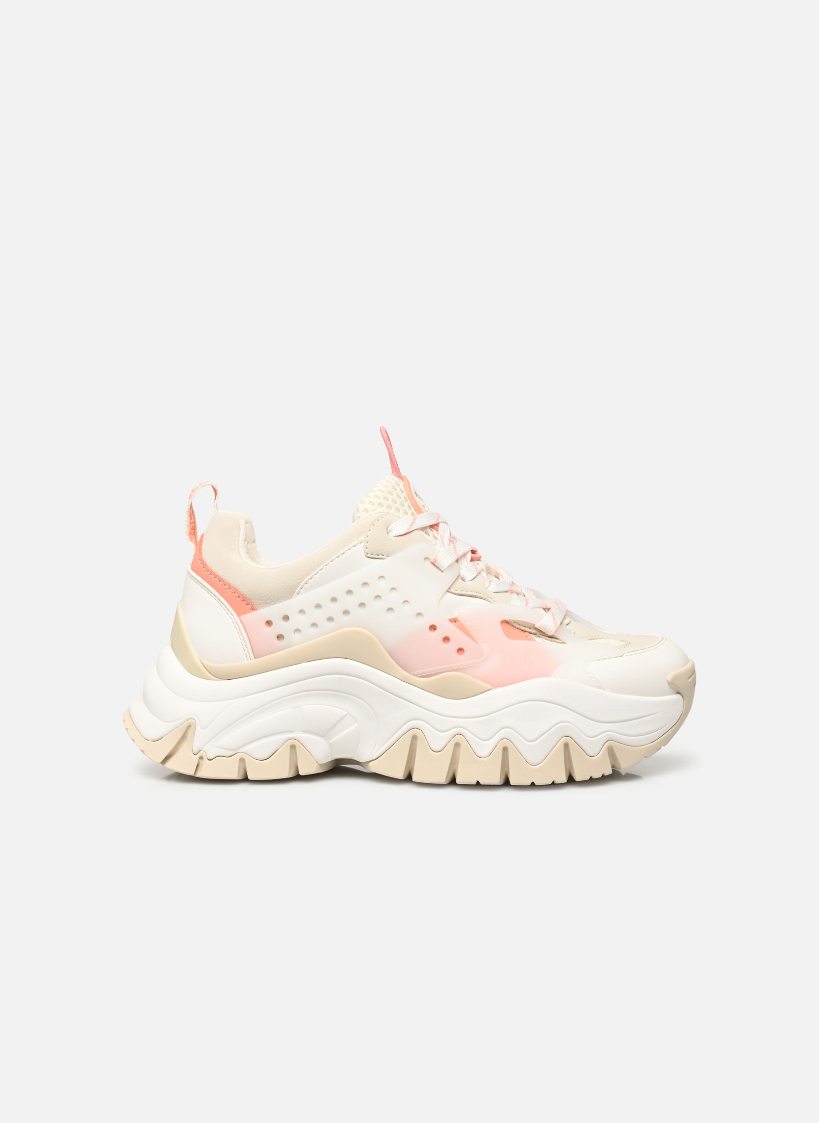 Niedrige Sneaker TRAIL ONE damen beige Buffalo Niedrige Sneaker TRAIL ONE damen beige Beige / Orange