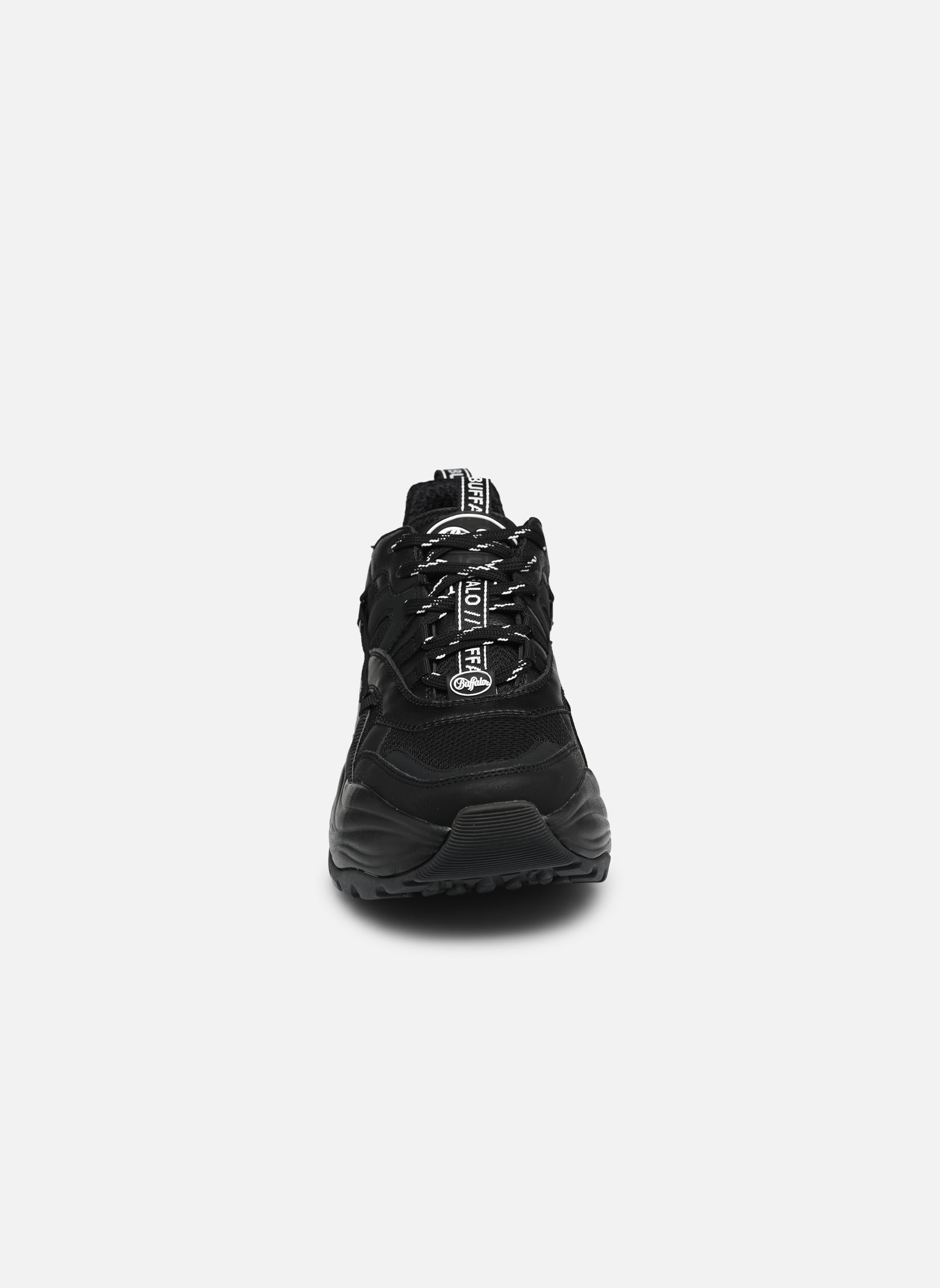 Niedrige Sneaker TRIPLET HOLLOW damen schwarz Buffalo Niedrige Sneaker TRIPLET HOLLOW damen schwarz Black