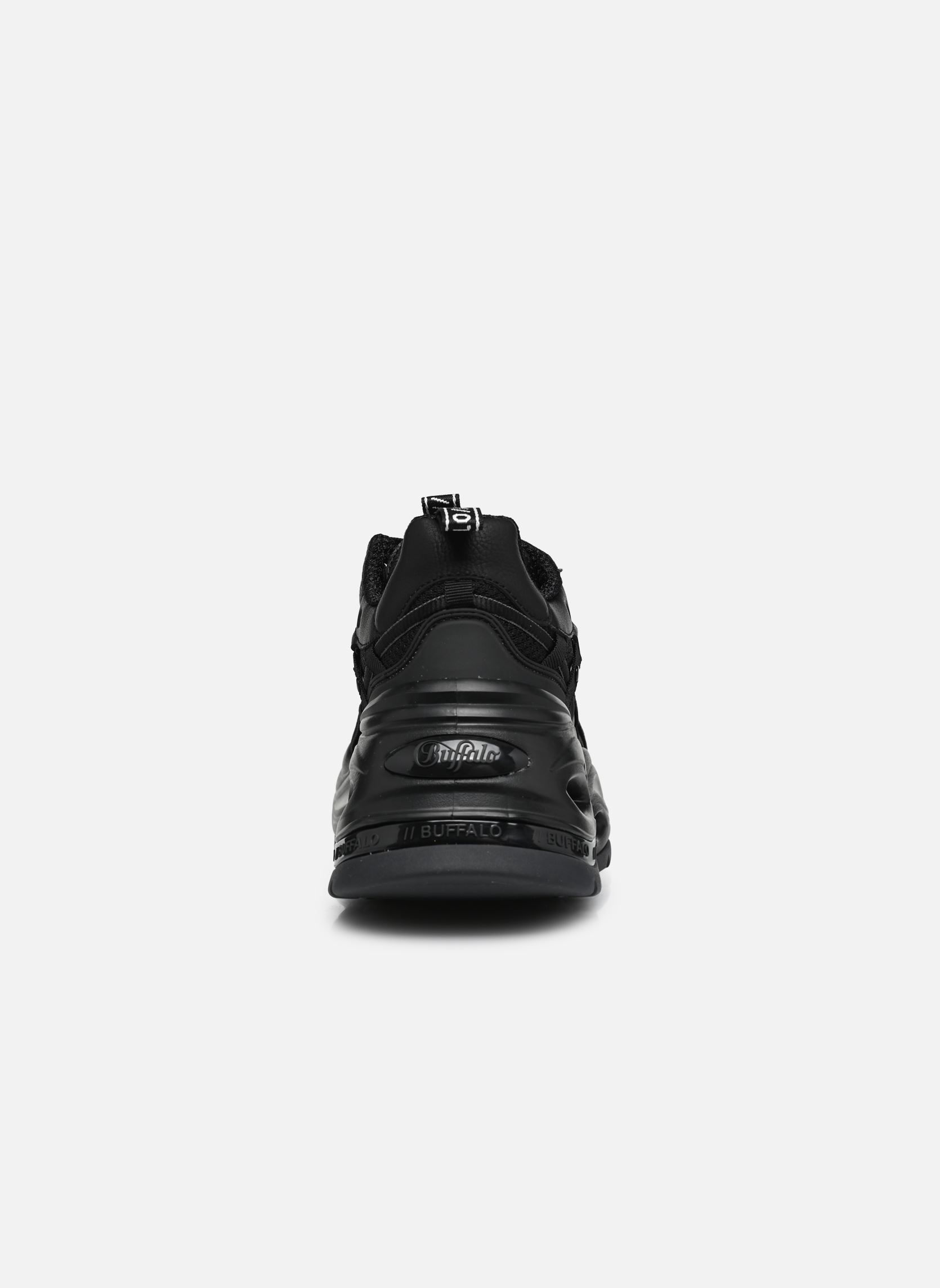 Niedrige Sneaker TRIPLET HOLLOW damen schwarz Buffalo Niedrige Sneaker TRIPLET HOLLOW damen schwarz Black