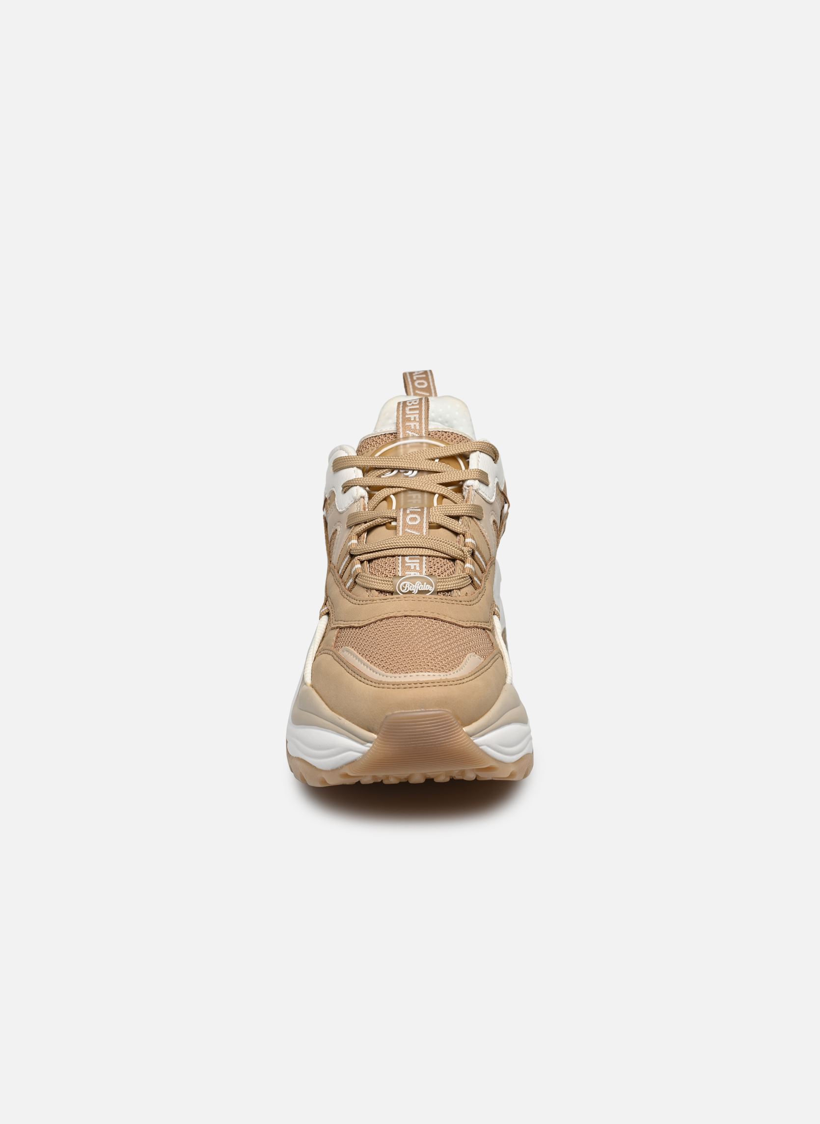 Niedrige Sneaker TRIPLET HOLLOW damen beige Buffalo Niedrige Sneaker TRIPLET HOLLOW damen beige Beige