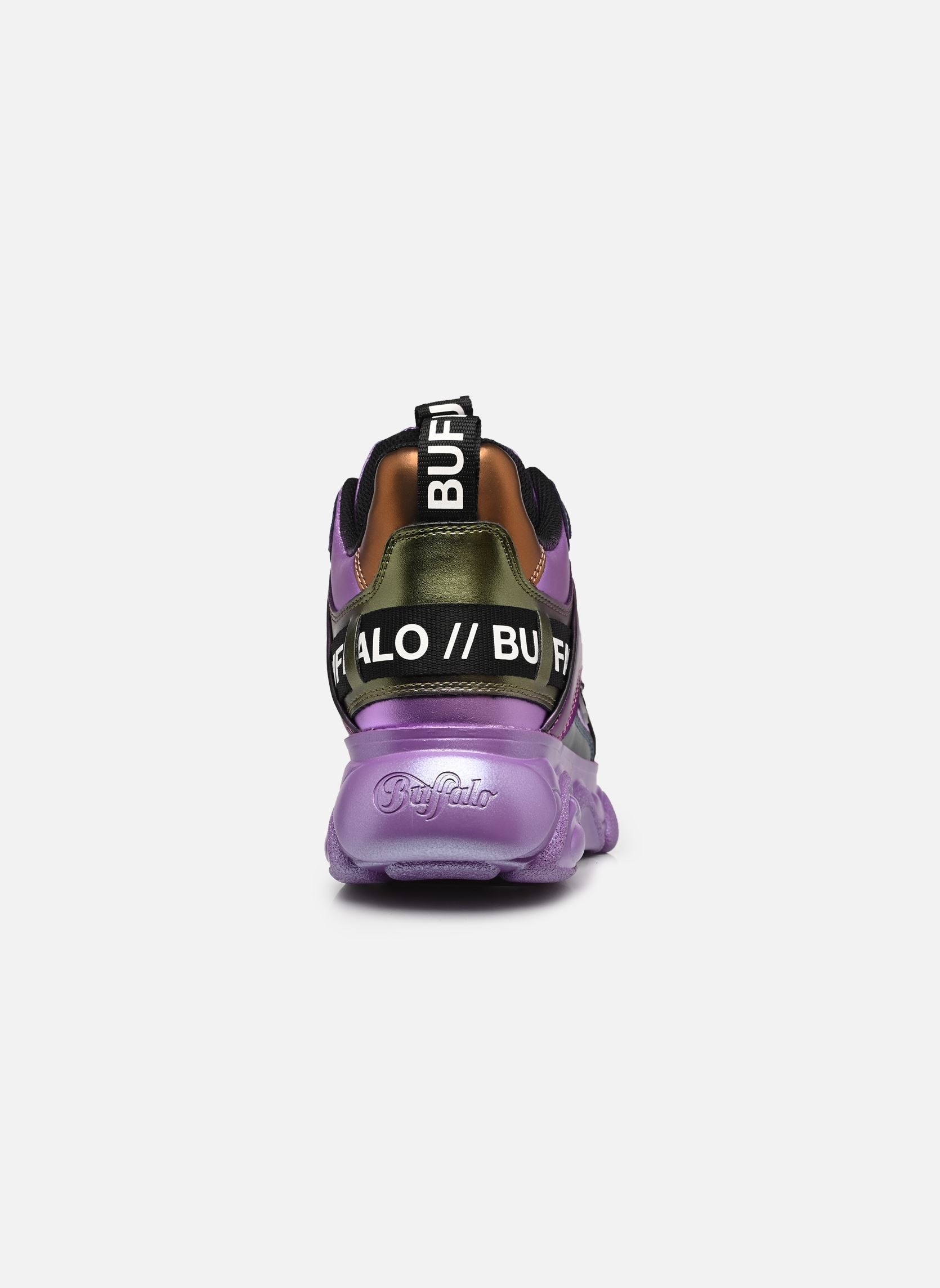 Baskets basses CLD CHAI femme violet Buffalo Baskets basses CLD CHAI femme violet GREY/PINK/PURPLE