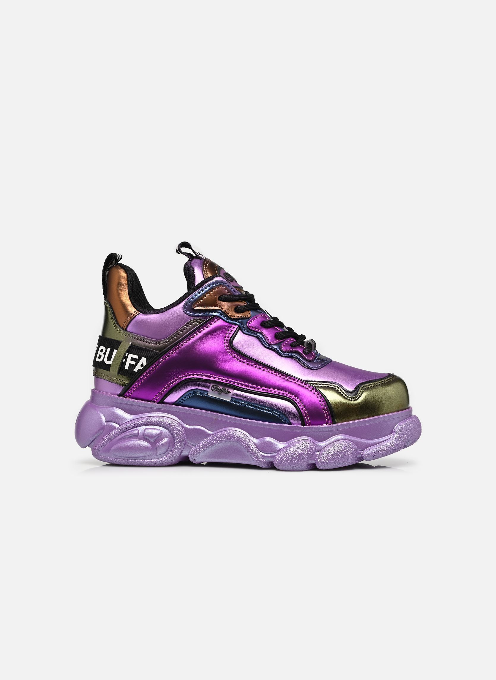 Baskets basses CLD CHAI femme violet Buffalo Baskets basses CLD CHAI femme violet GREY/PINK/PURPLE