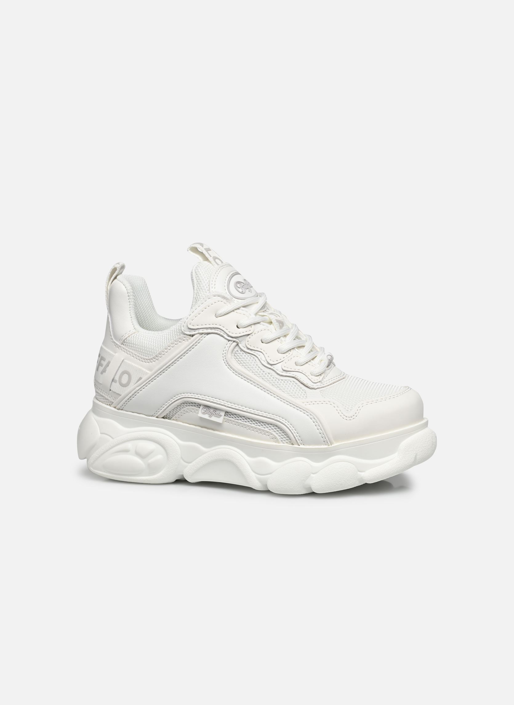 Lage sneakers CLD CHAI dames wit Buffalo Lage sneakers CLD CHAI dames wit TRIPLE WHITE