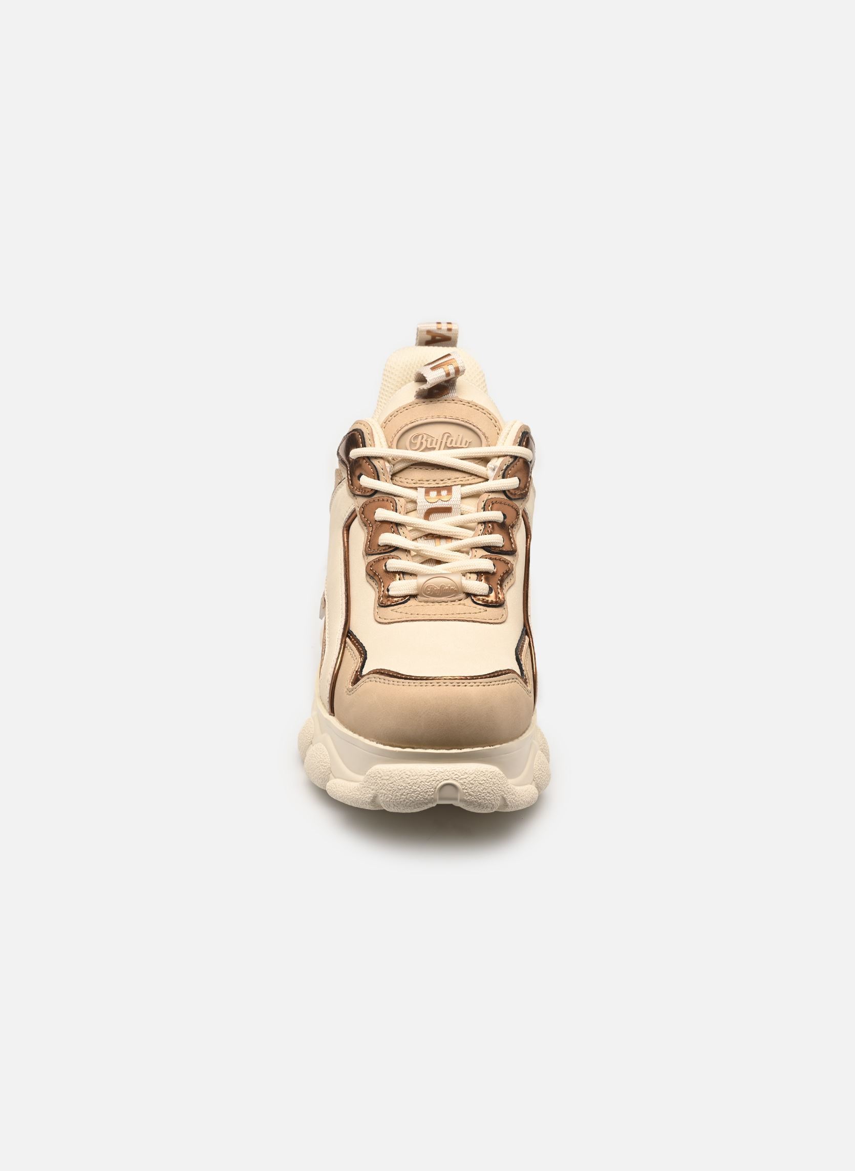 Lage sneakers CLD CHAI dames beige Buffalo Lage sneakers CLD CHAI dames beige BEIGE/COPPER