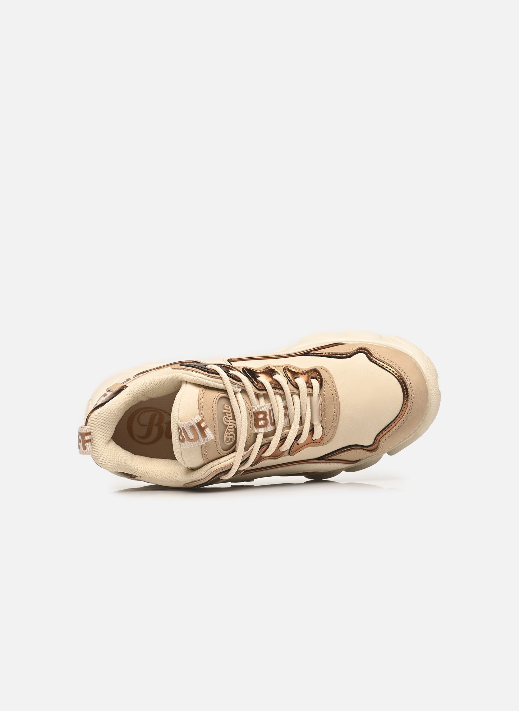 Lage sneakers CLD CHAI dames beige Buffalo Lage sneakers CLD CHAI dames beige BEIGE/COPPER