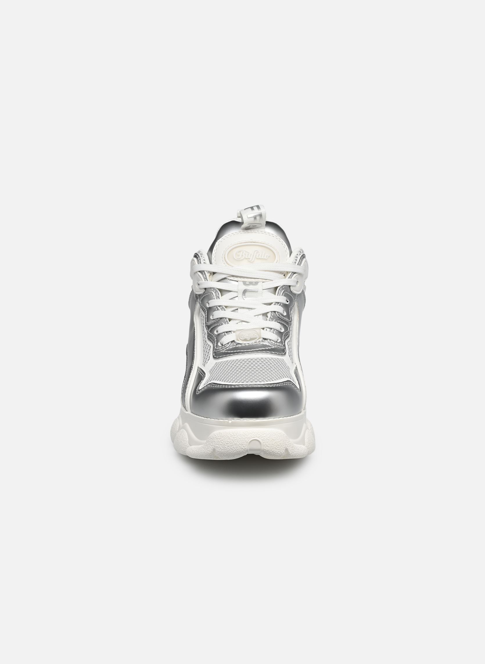 Baskets basses CLD CHAI femme argent Buffalo Baskets basses CLD CHAI femme argent SILVER/WHITE