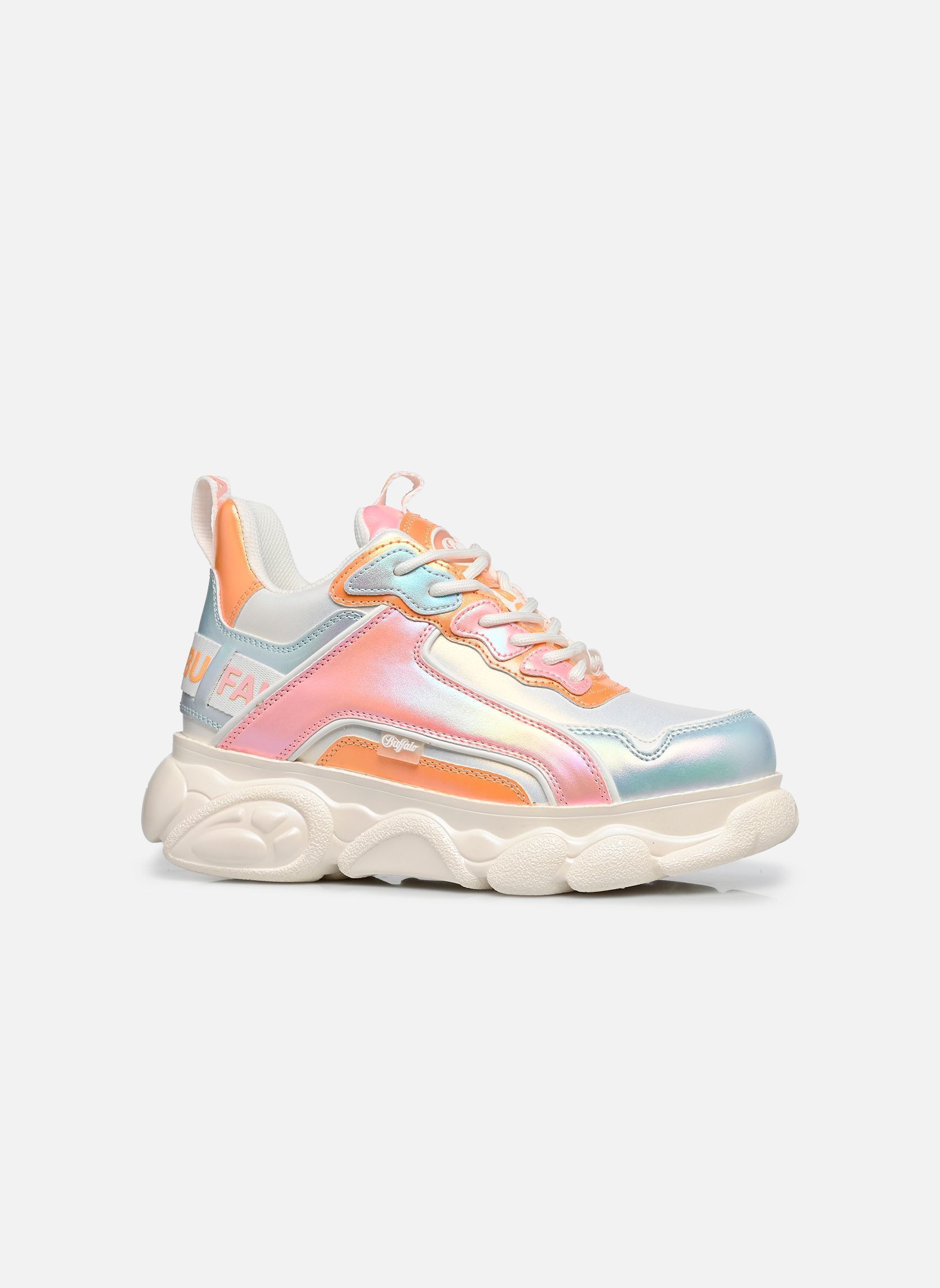 Baskets basses CLD CHAI femme multicolore Buffalo Baskets basses CLD CHAI femme multicolore PINK/BLUE METALLIC