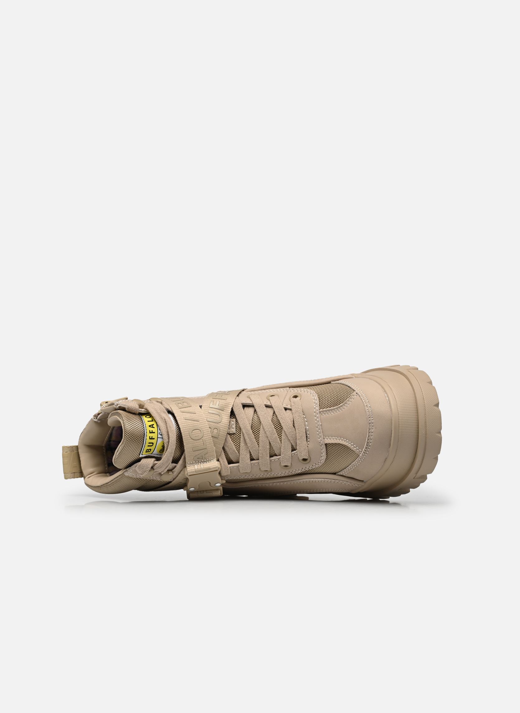 Geschnürte Stiefeletten ASPHA COM1 damen beige Buffalo Geschnürte Stiefeletten ASPHA COM1 damen beige BEIGE