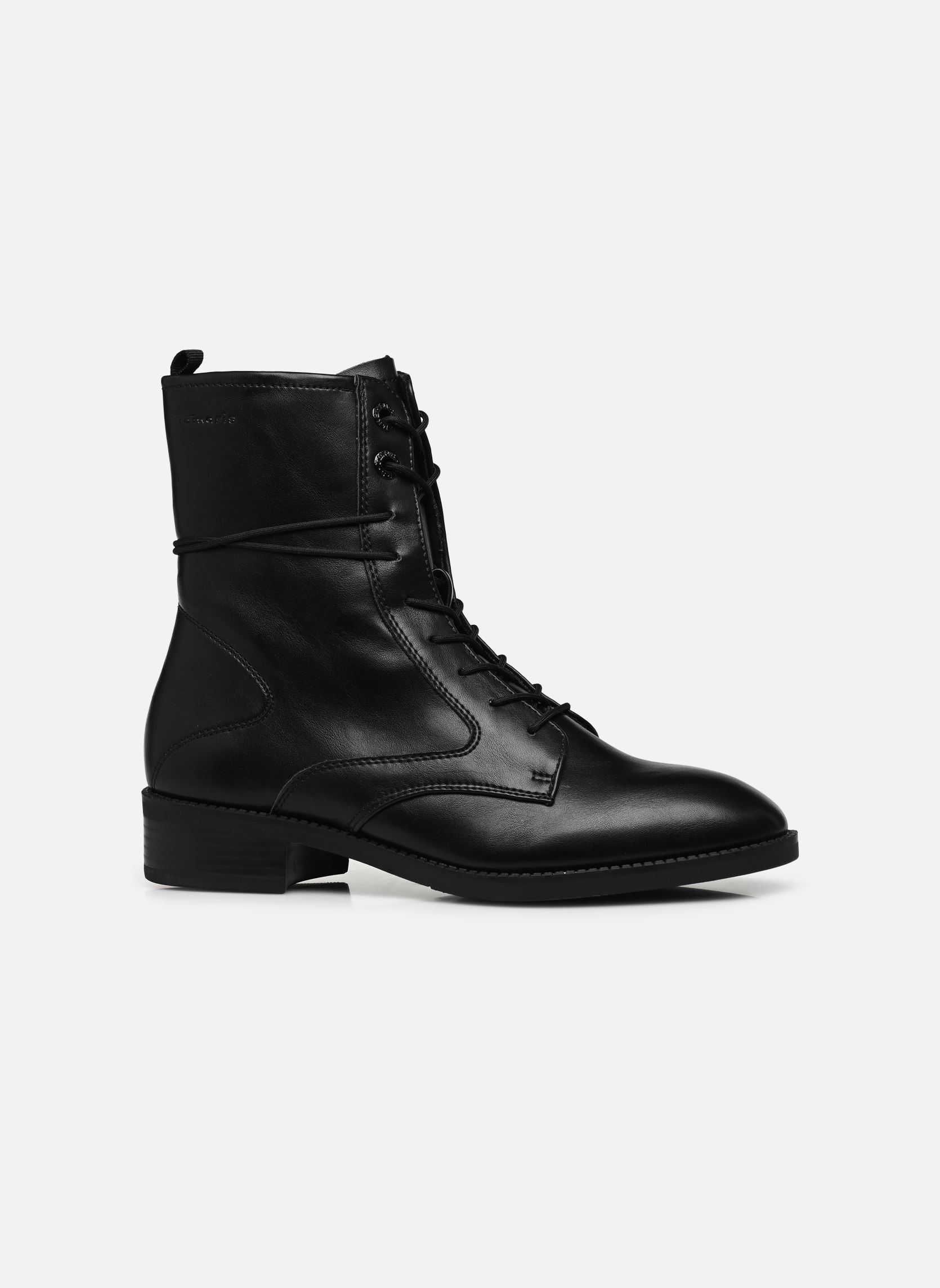 Bottines à lacets 25004-29 femme noir Tamaris Bottines à lacets 25004-29 femme noir BLACK MATT