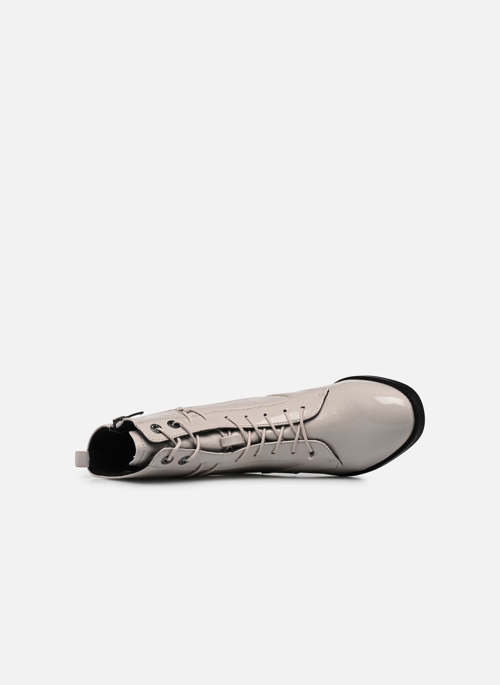 Veterlaarsjes 25004-29 dames beige Tamaris Veterlaarsjes 25004-29 dames beige PALE GREY PAT.