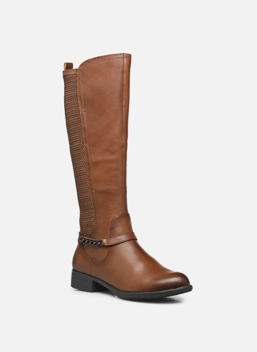Tamaris Femme 1-25412-43 Botte Tendance En Cuir - Confort Et Style Au Quotidien