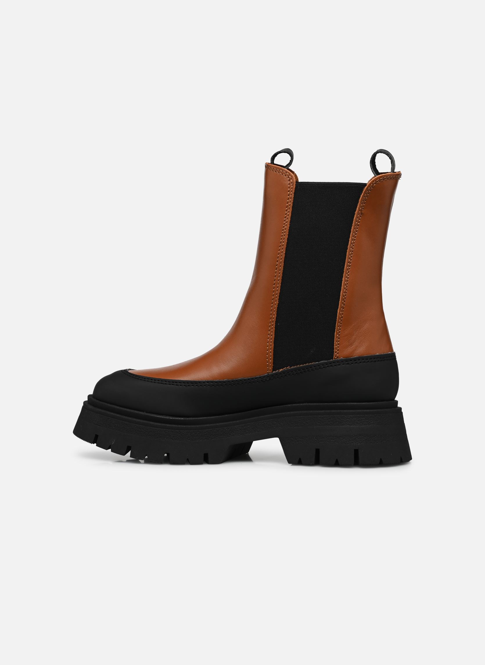 Lage enkellaarsjes 25461-29 dames bruin Tamaris Lage enkellaarsjes 25461-29 dames bruin COGNAC/BLACK