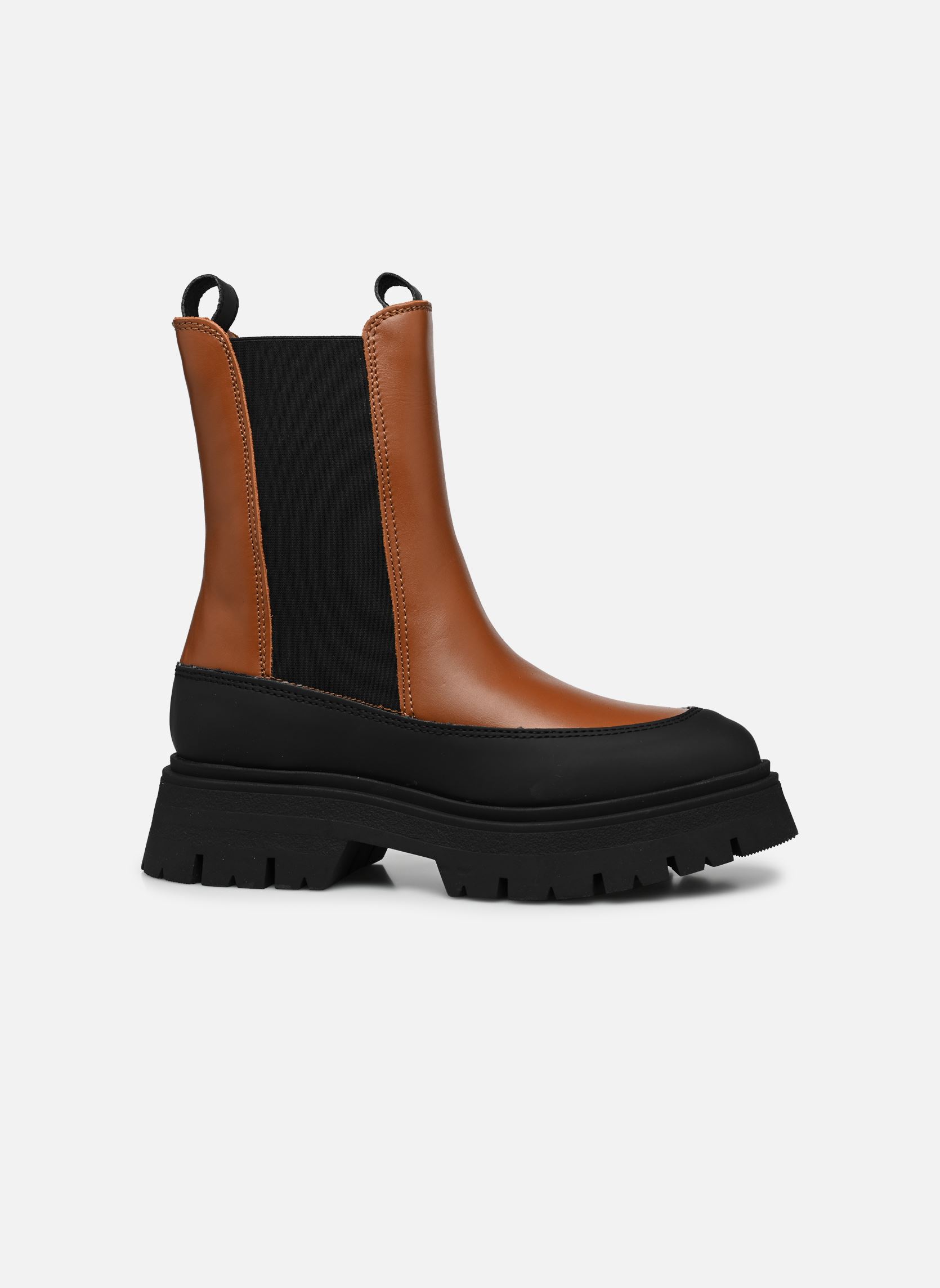 Lage enkellaarsjes 25461-29 dames bruin Tamaris Lage enkellaarsjes 25461-29 dames bruin COGNAC/BLACK