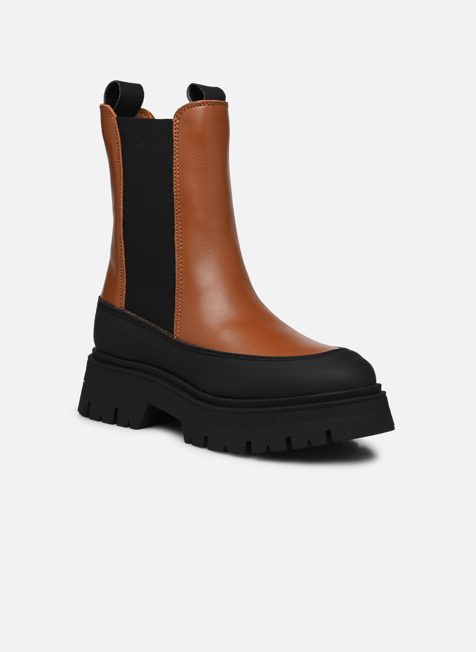 Tamaris Stivaletti Donna In Pelle – Tacco Largo 4,5 Cm, Chiusura Stringata, Colore Nero, Vestibilità Normale