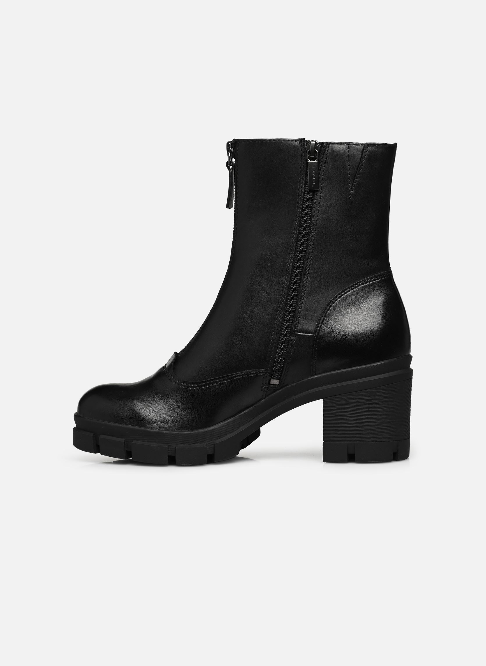 Lage enkellaarsjes 25407-29 dames zwart Tamaris Lage enkellaarsjes 25407-29 dames zwart BLACK MATT