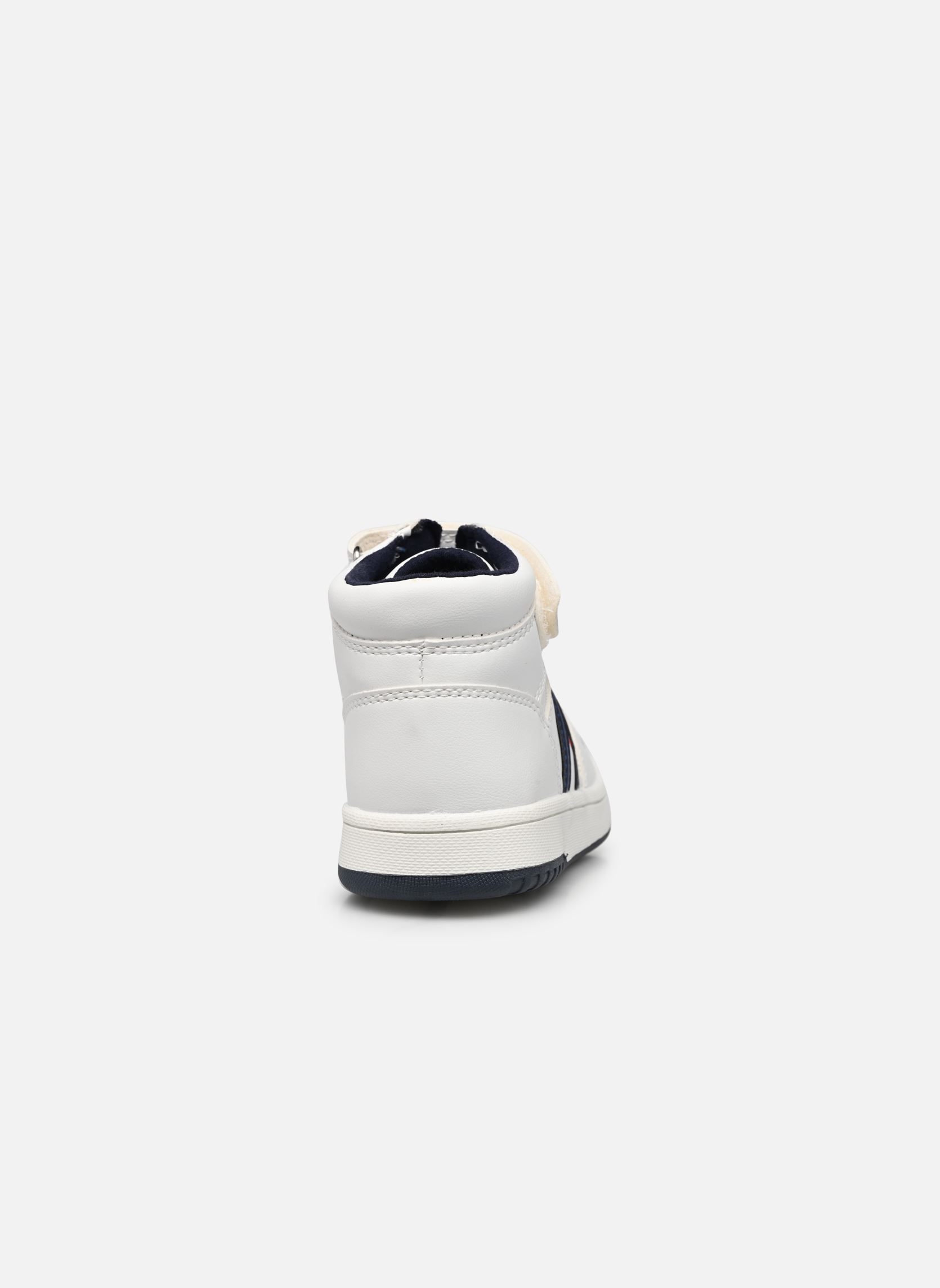 Niedrige Sneaker High Top Lace-Up/Velcro Sneaker jungen weiß Tommy Hilfiger Niedrige Sneaker High Top Lace-Up/Velcro Sneaker jungen weiß White